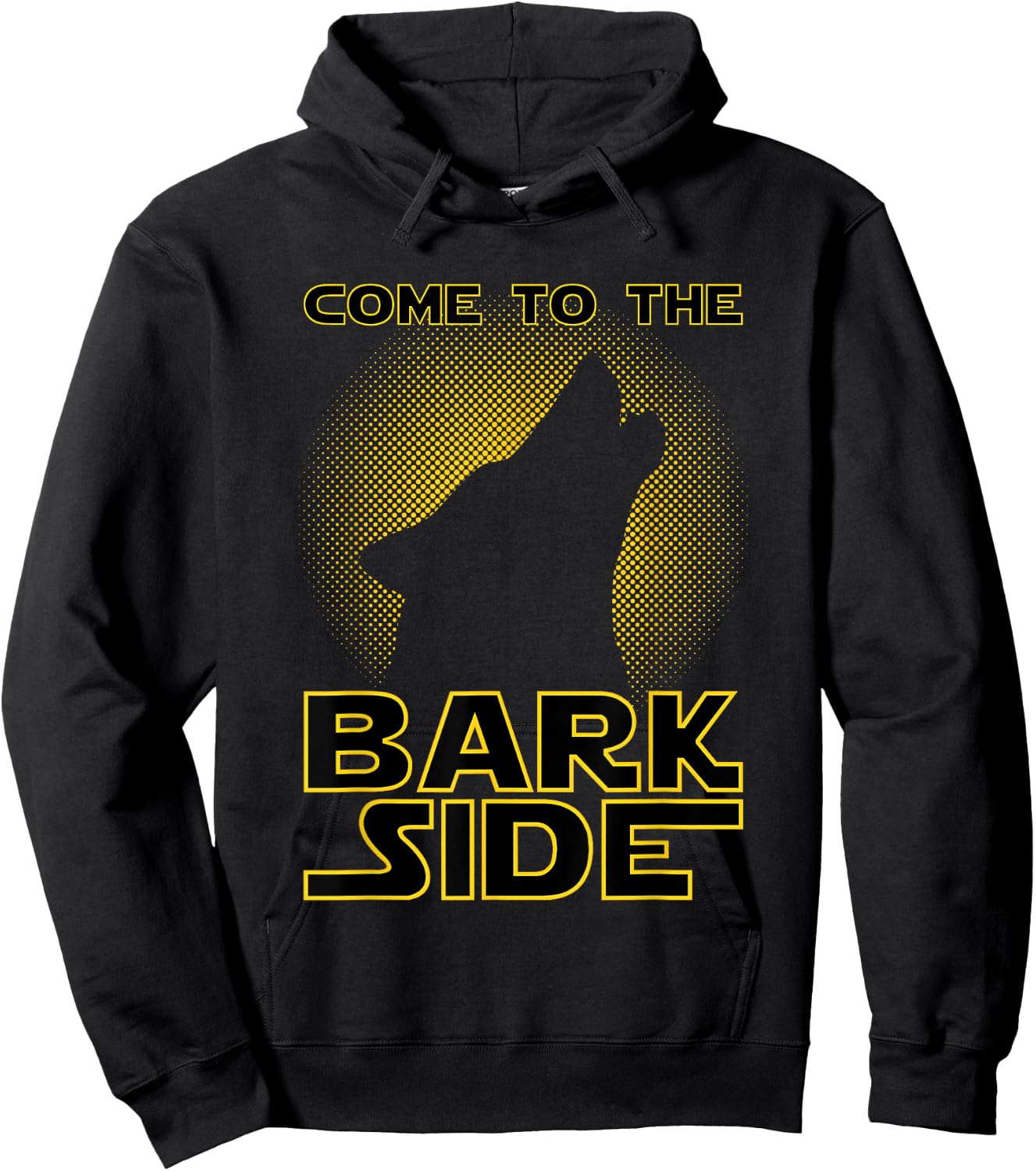 Come To The Bark Side | Funny Geek & Dog Lover Men Women Girls Kids Hoodie - Hoodie | Black