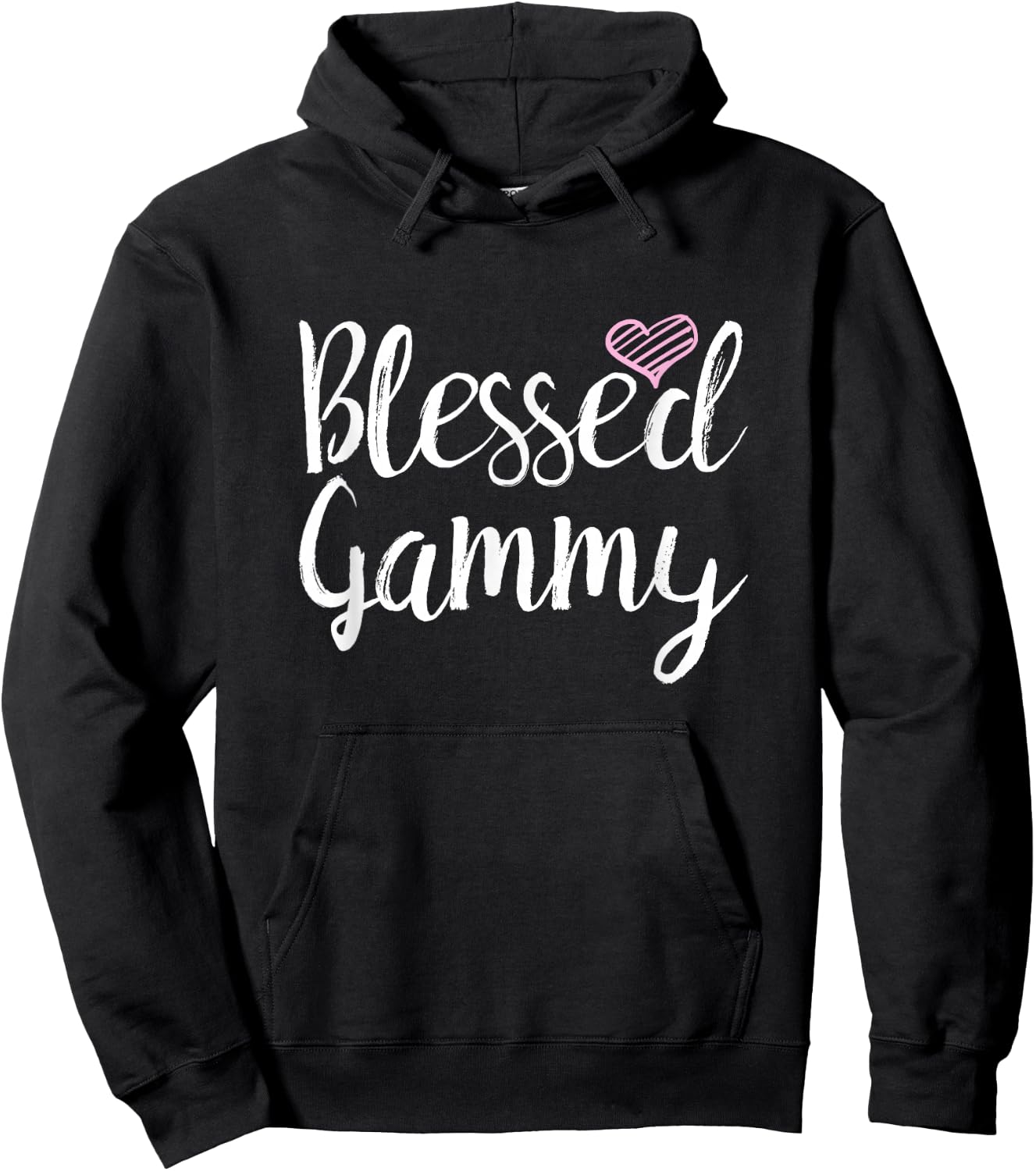 Blessed Gammy - Grandma Gifts Hoodie - Hoodie | Black