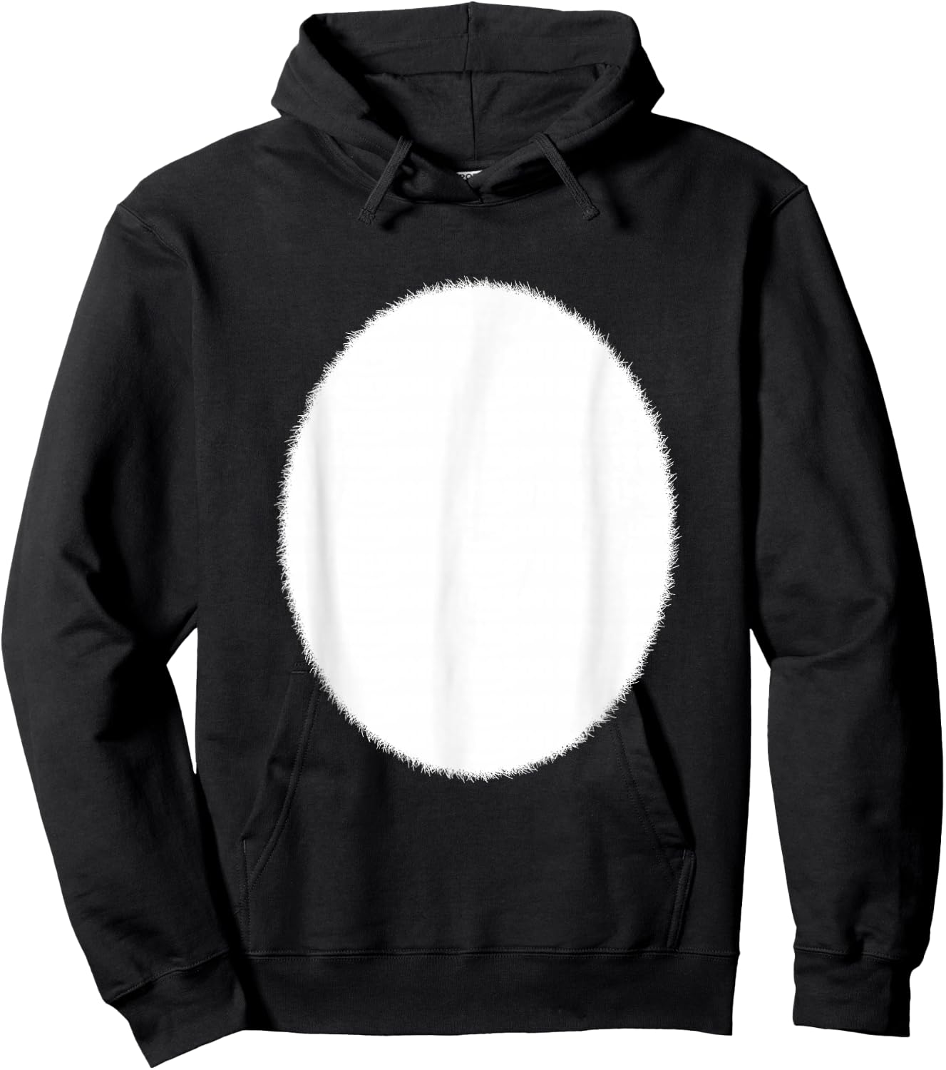 White Tummy Belly Cat Bunny Rabbit Deer Cosplay Costume Hoodie - Hoodie | Black