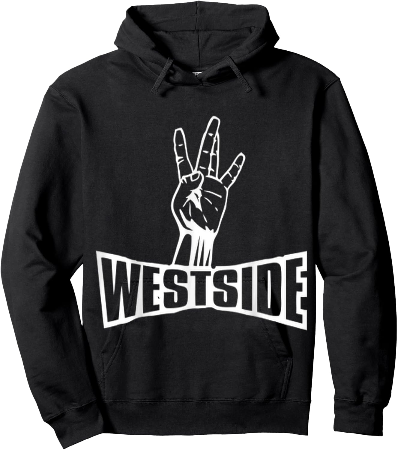 Westside All Cities T Shirt Hoodie - Hoodie | Black