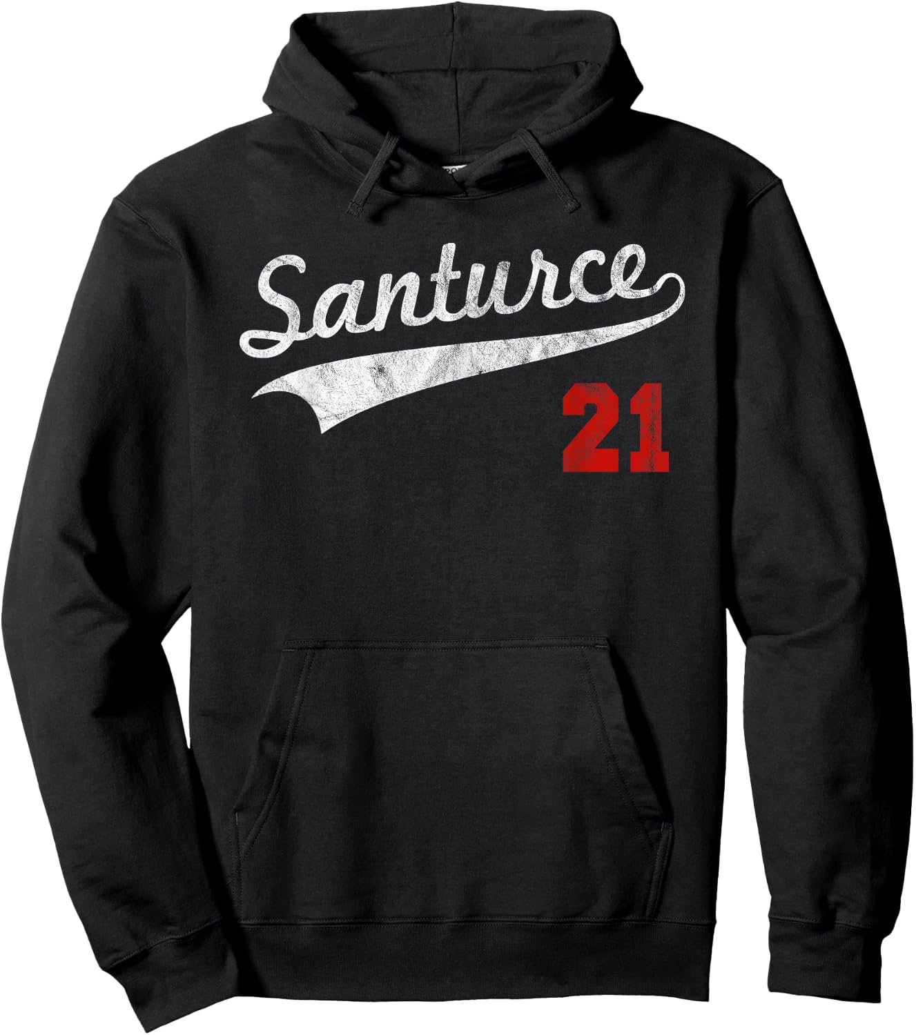 Santurce 21 Puerto Rico Baseball Boricua Men Women Hoodie - Hoodie | Black