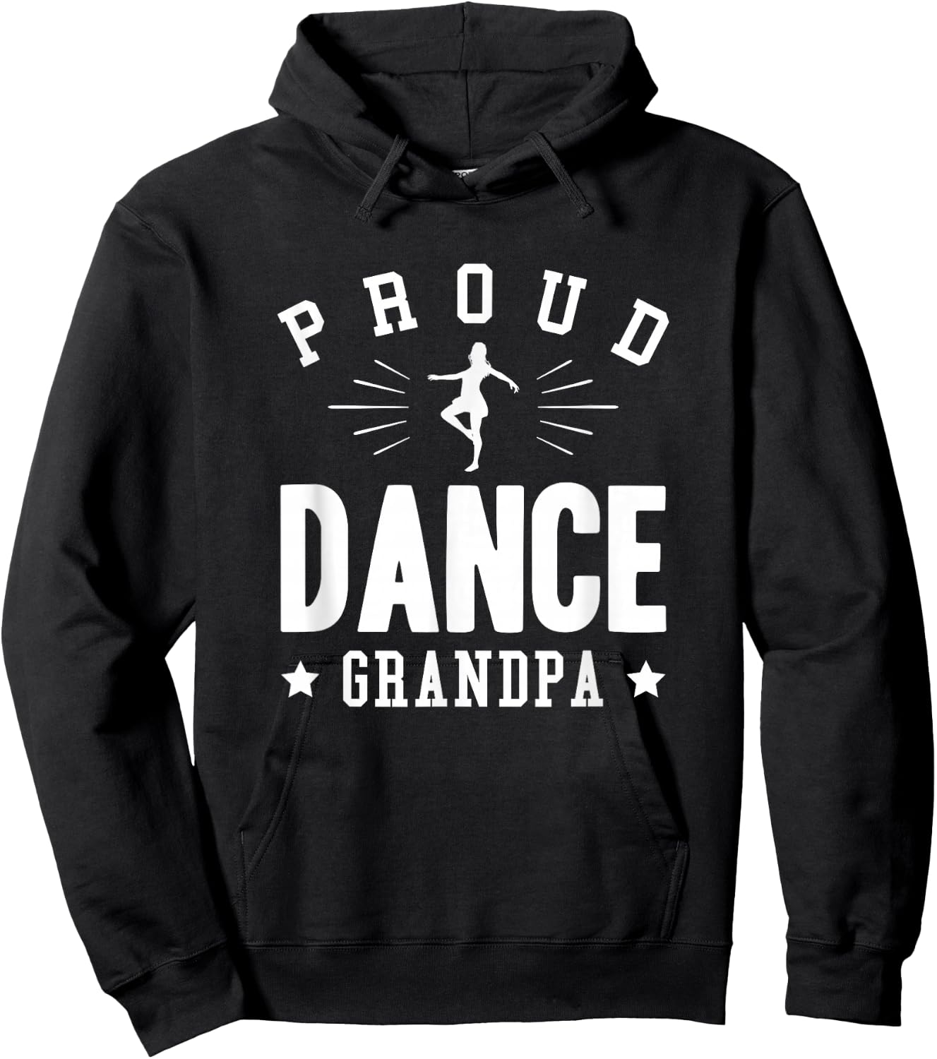 Proud Dance Grandpa Gift Hoodie - Hoodie | Black