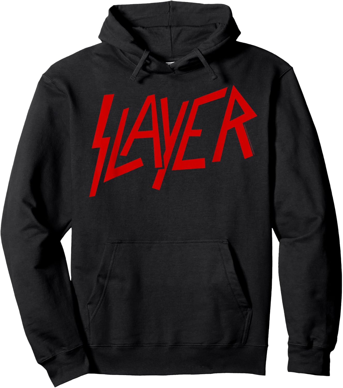 Slayer Official Classic Logo - Black, , Short Sleeve, Casual & Fitness (Polyester, Cotton) Hoodie - Hoodie | Black