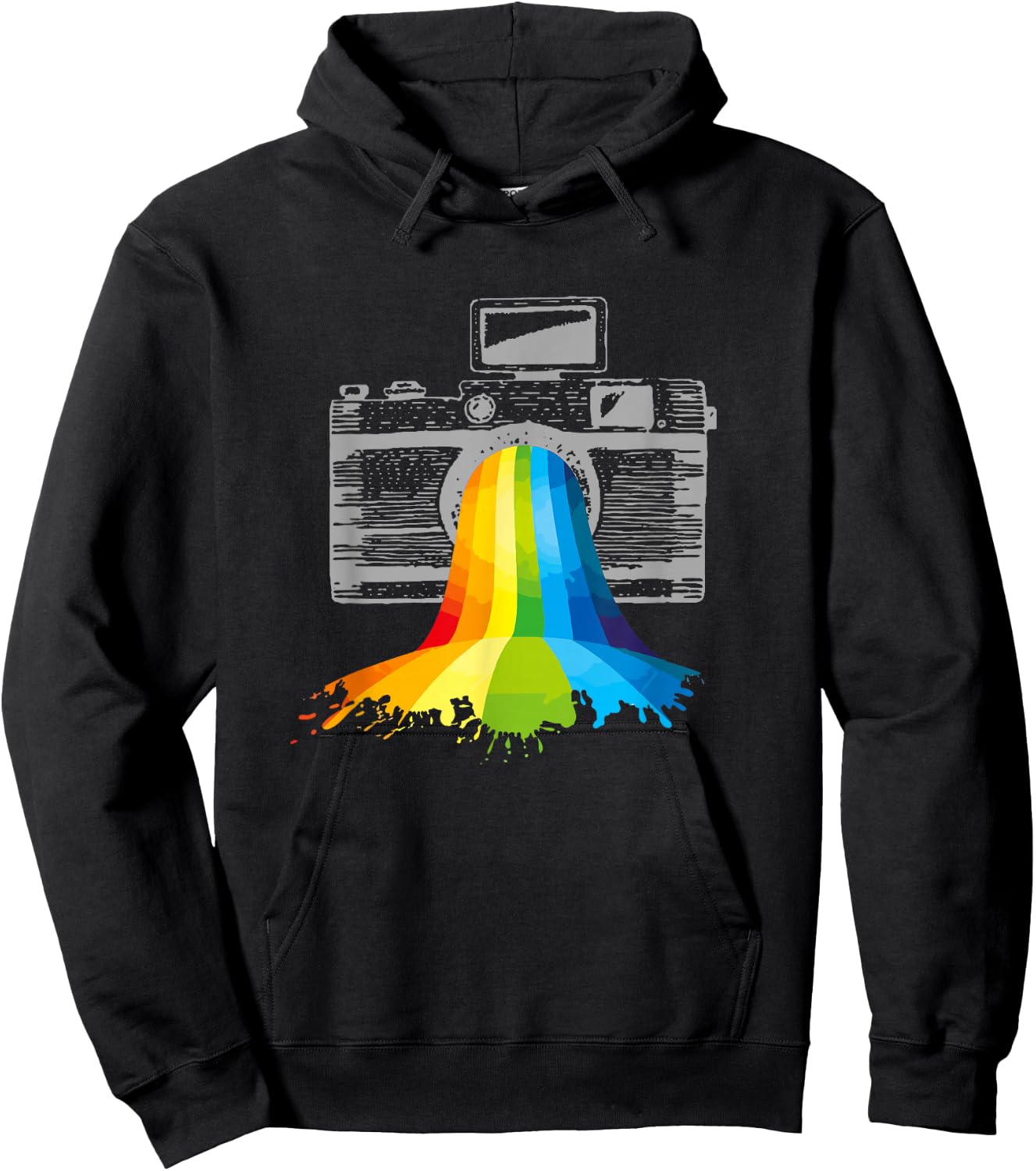 Photography Artist Camera Art Photographer Gift Hoodie - Hoodie | Black