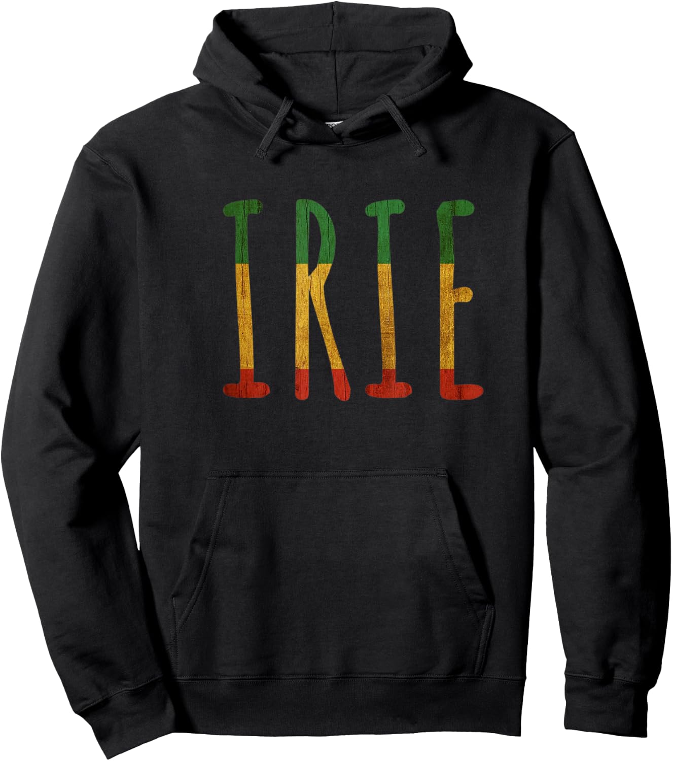 Irie Mon Reggae Rasta Jamaica Hoodie - Hoodie | Black
