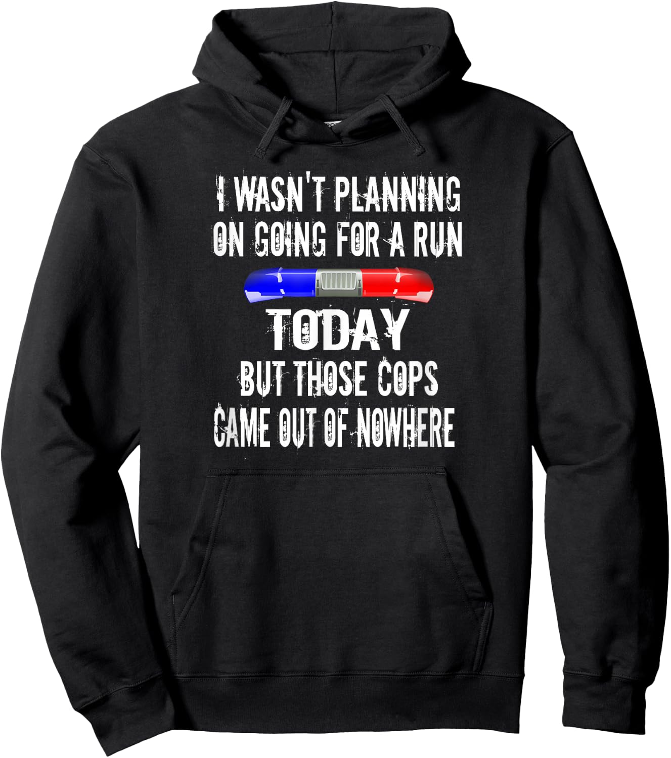 Funny Probation Violation Breaking The Law Hoodie - Hoodie | Black