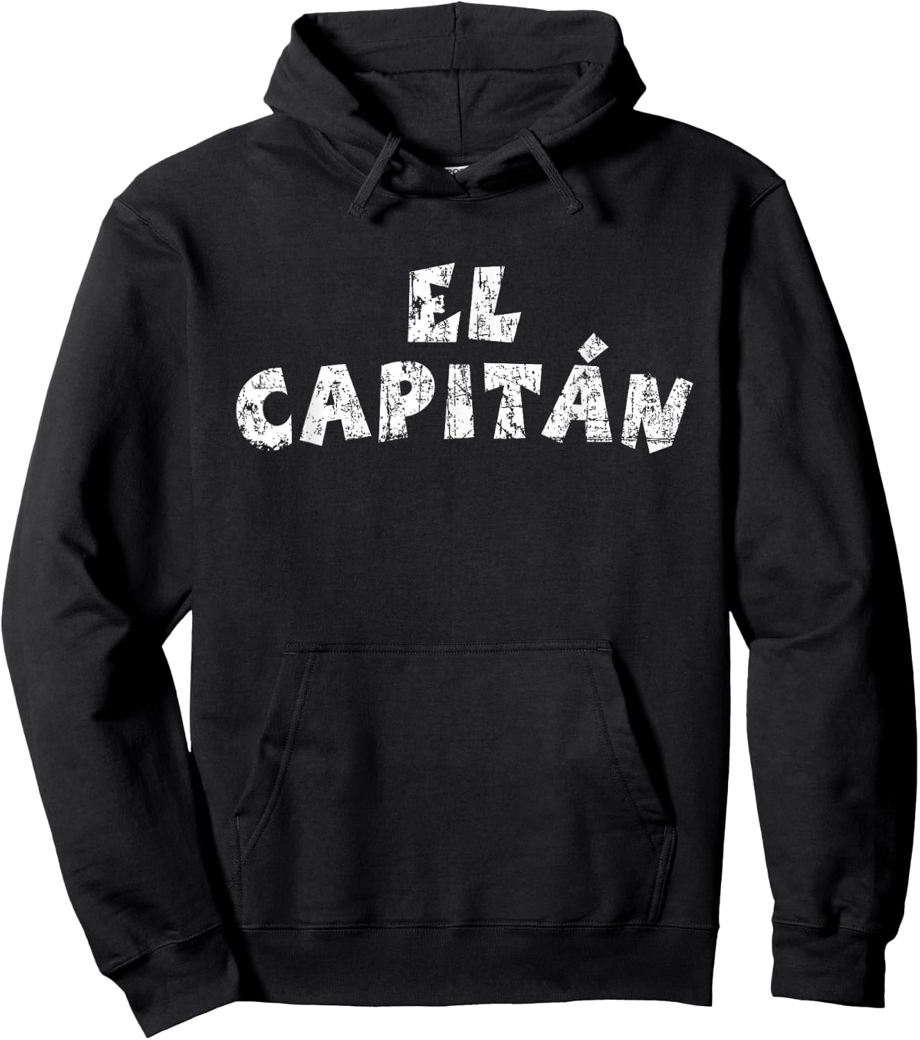 EL CAPITAN (Vintage White) Chief Hoodie - Hoodie | Black