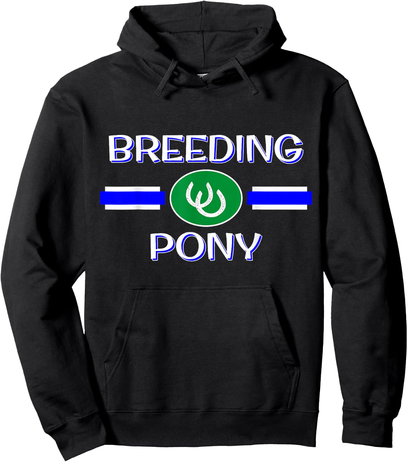 Breeding Pony Play Fetish Gear, BDSM PetPlay Kink Gift Hoodie - Hoodie | Black