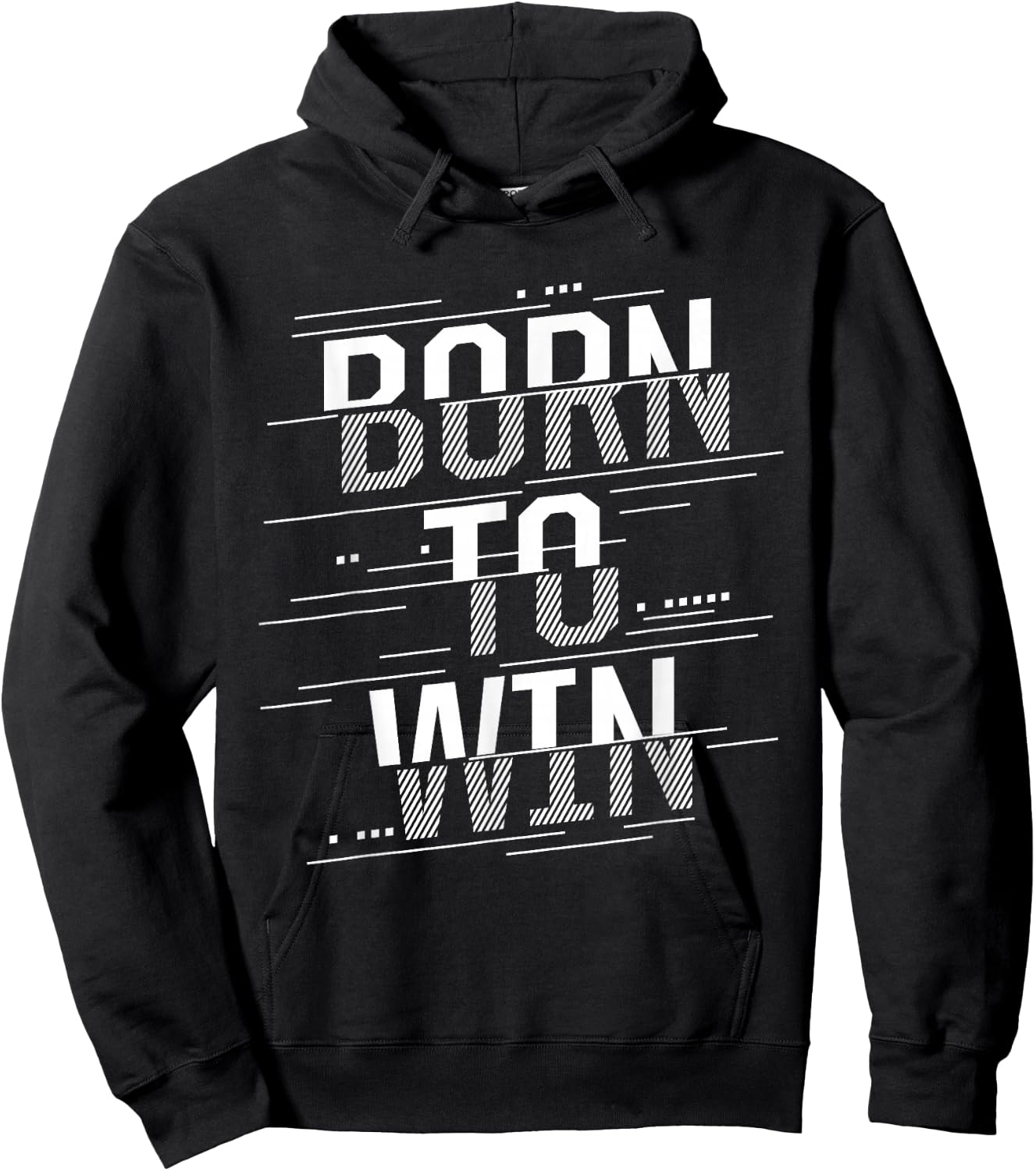 Born to Win Hoodie - Hoodie | Black