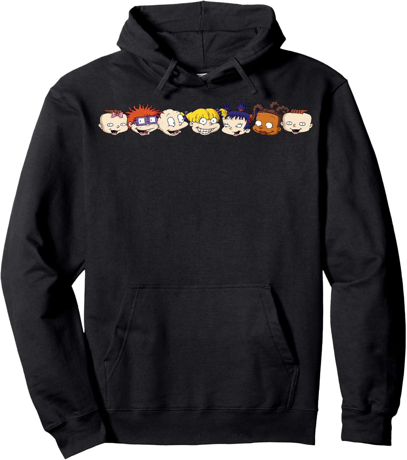 Nickelodeon Rugrats Character Headshots Hoodie - Hoodie | Black
