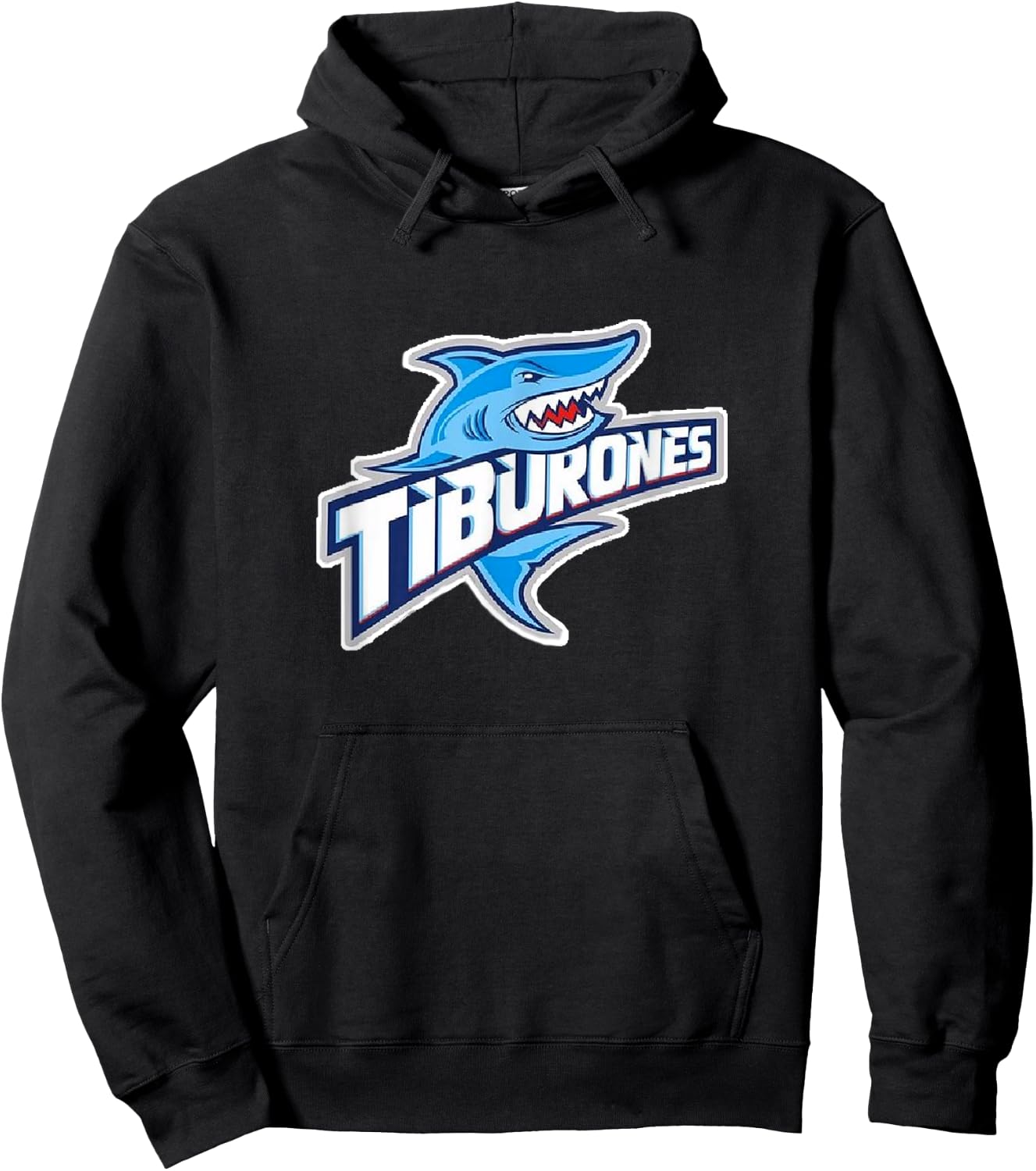 Puerto Penasco Tiburones Rocky Point Sharks Baseball Hoodie - Hoodie | Black