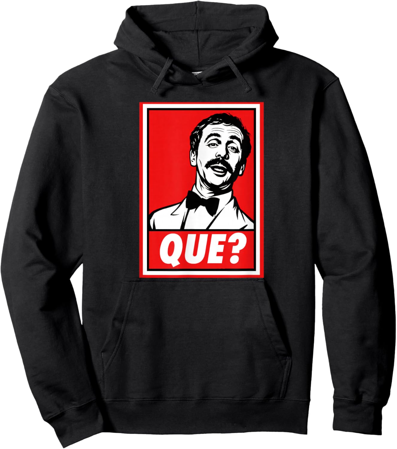 Que Manuel Classic British Comedy Fawlty Towers Quote Design Hoodie - Hoodie | Black