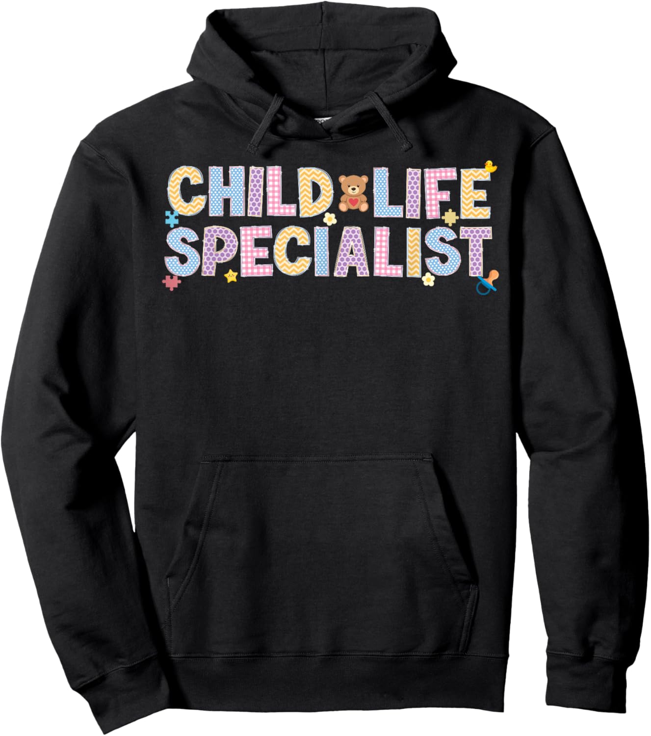 Child Life Specialist Best Childlife Specialist Appreciation Hoodie - Hoodie | Black