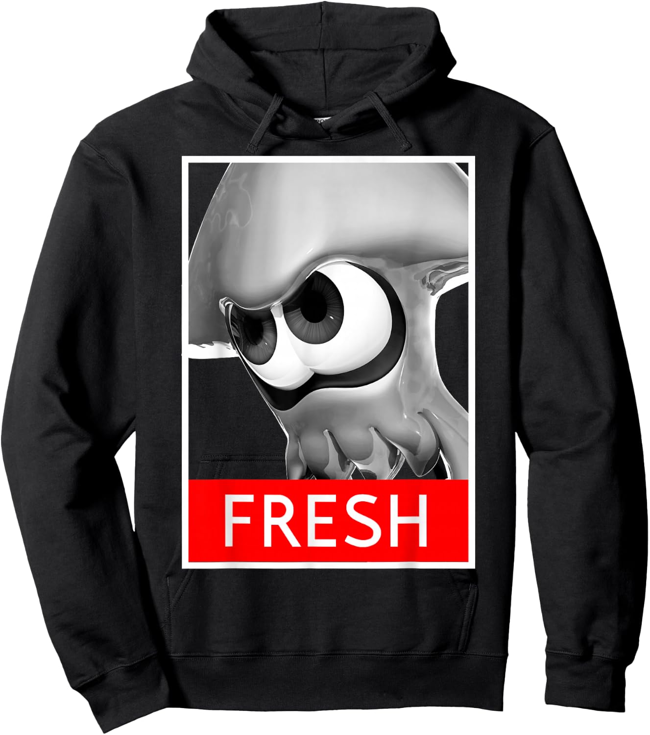 Nintendo Splatoon Inkling Fresh Streetwear Graphic Hoodie - Hoodie | Black