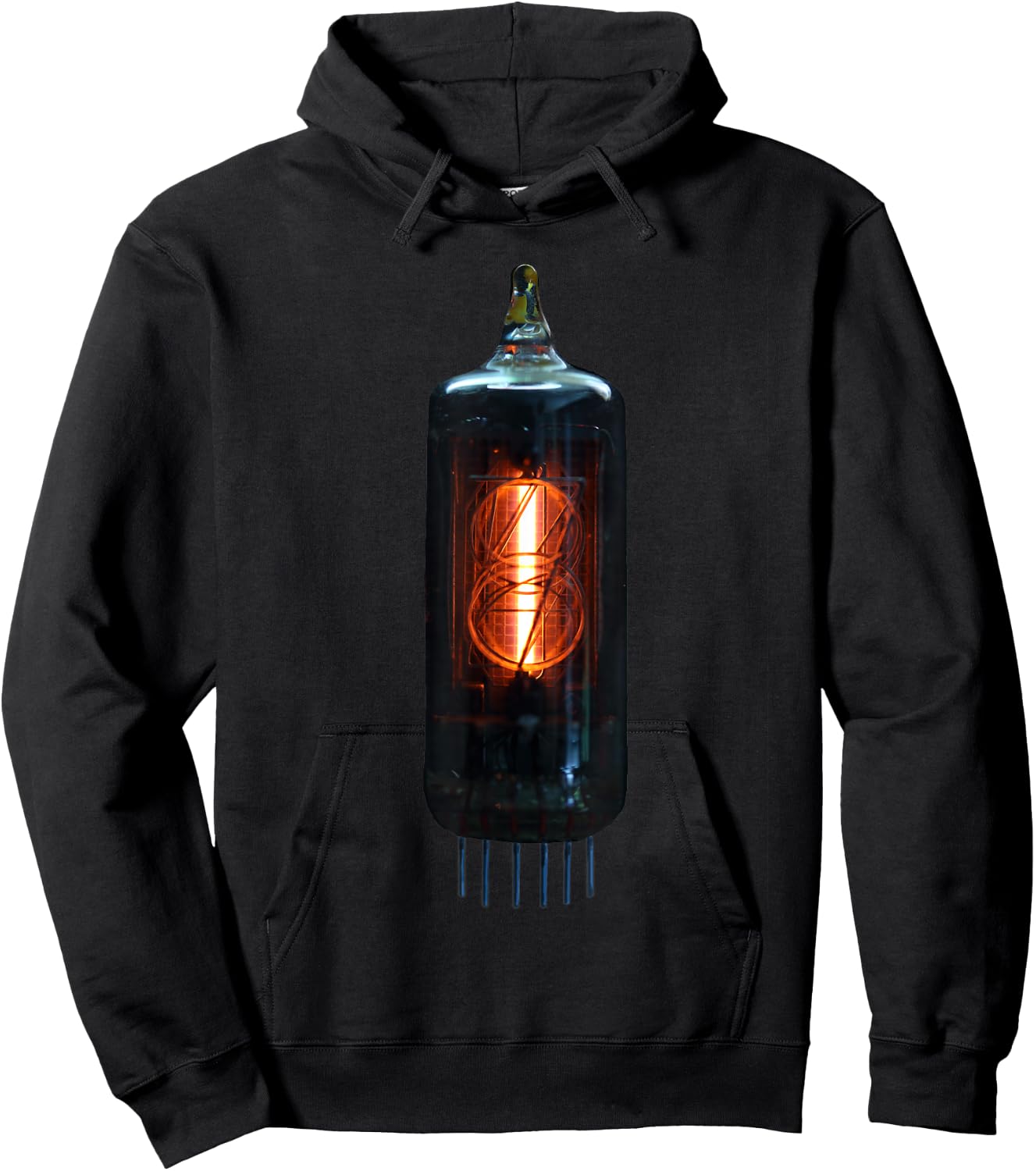 Vacuum Tube Analog amp shirt Hoodie - Hoodie | Black