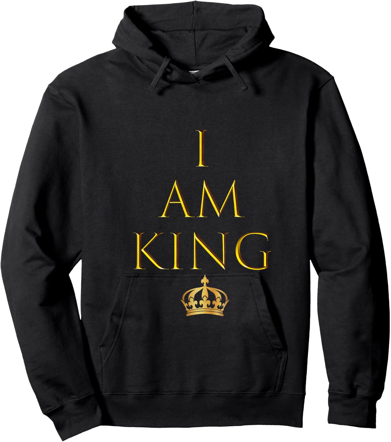 I AM King T Shirt Hoodie - Hoodie | Black