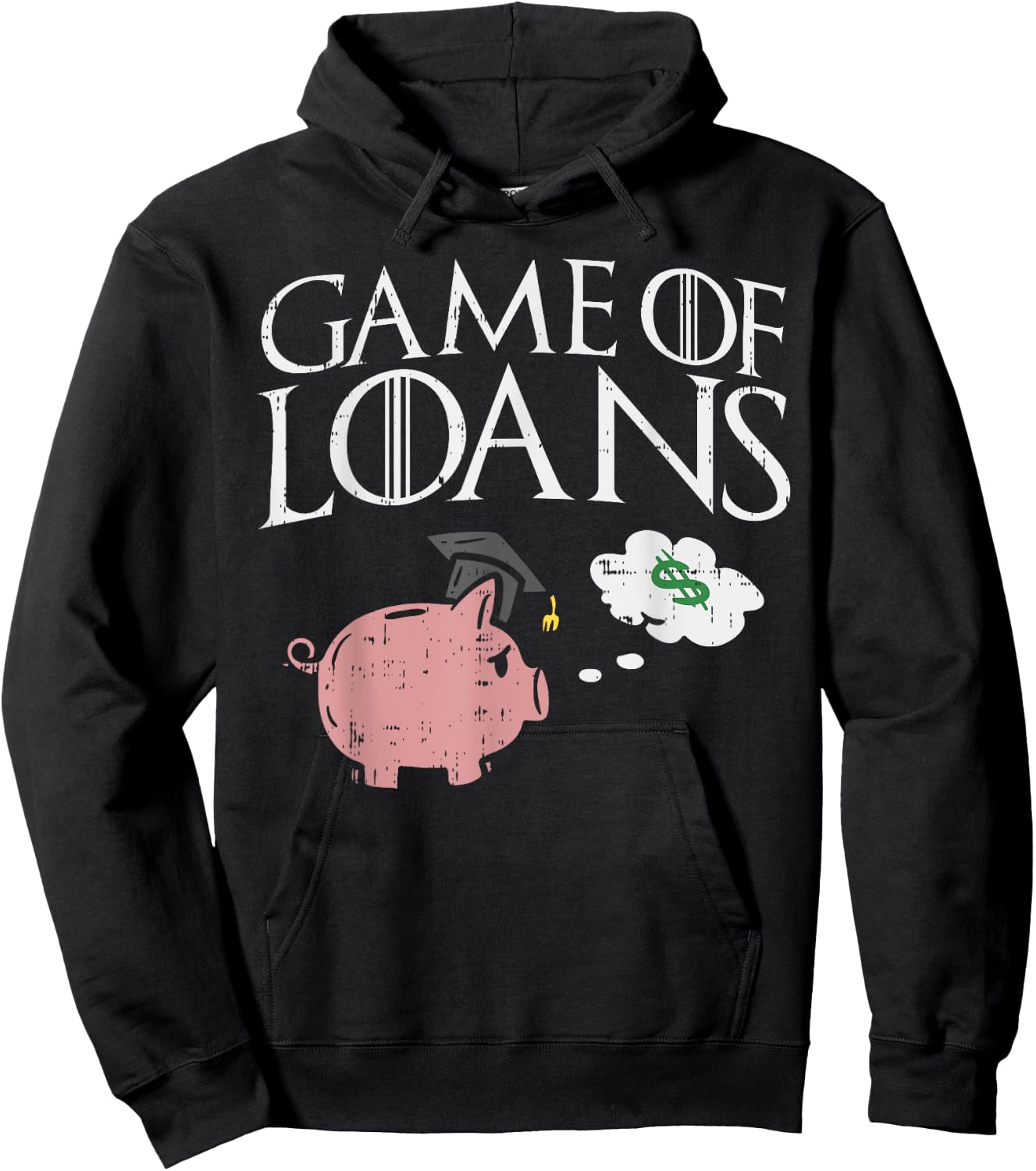 Game Of Loans Funny High-School Graduation Senior Class 2019 Hoodie - Hoodie | Black