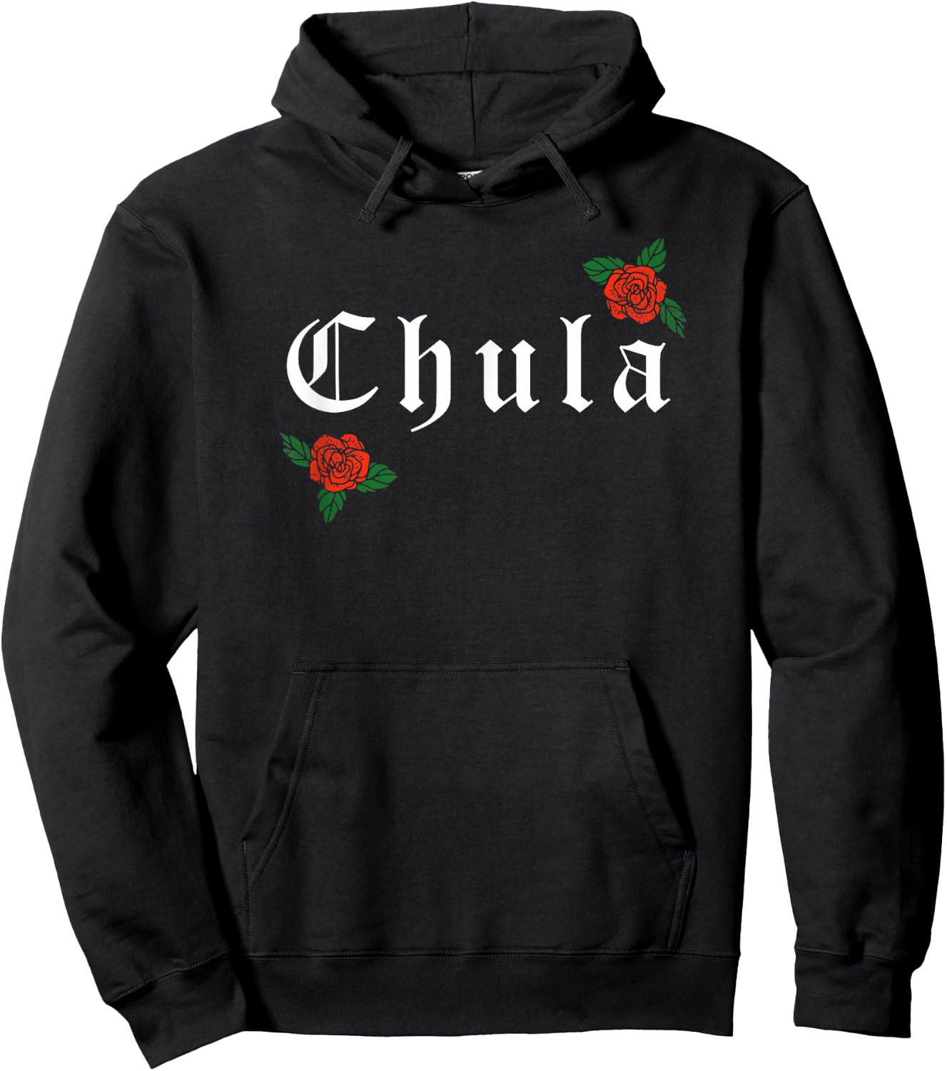 Chula Latina Roses Hoodie - Hoodie | Black