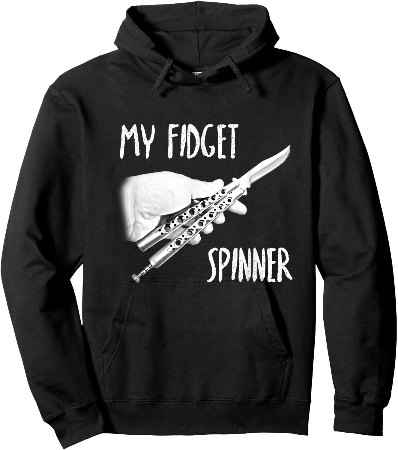 My Fidget Spinner Balisong Hoodie - Hoodie | Black