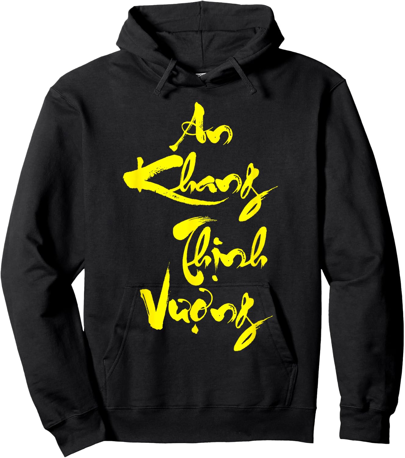 Vietnam Tet Holiday Lunar New Year An Khang Thinh Vuong Hoodie - Hoodie | Black