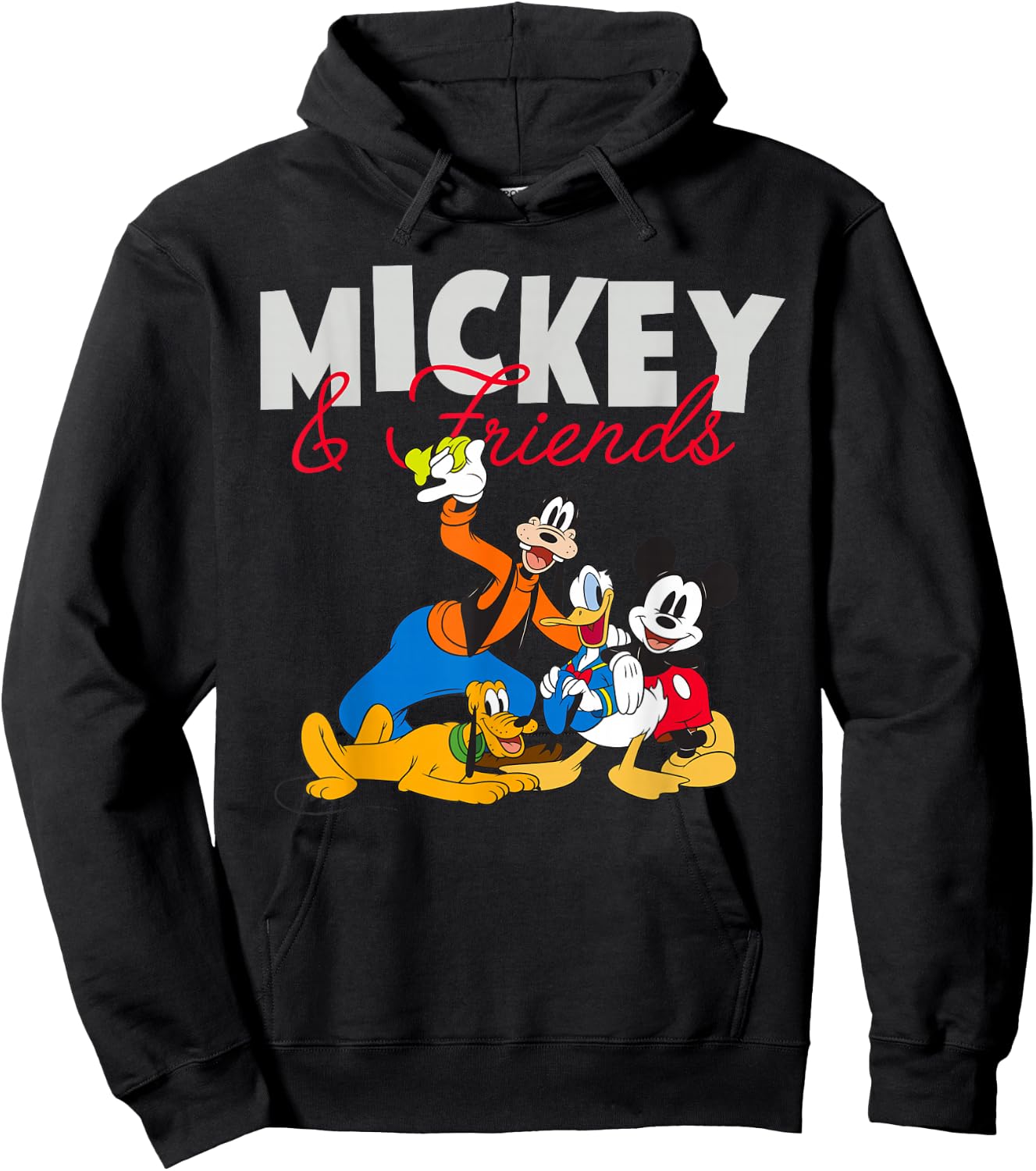 Disney Mickey and Friends Squad Hoodie - Hoodie | Black