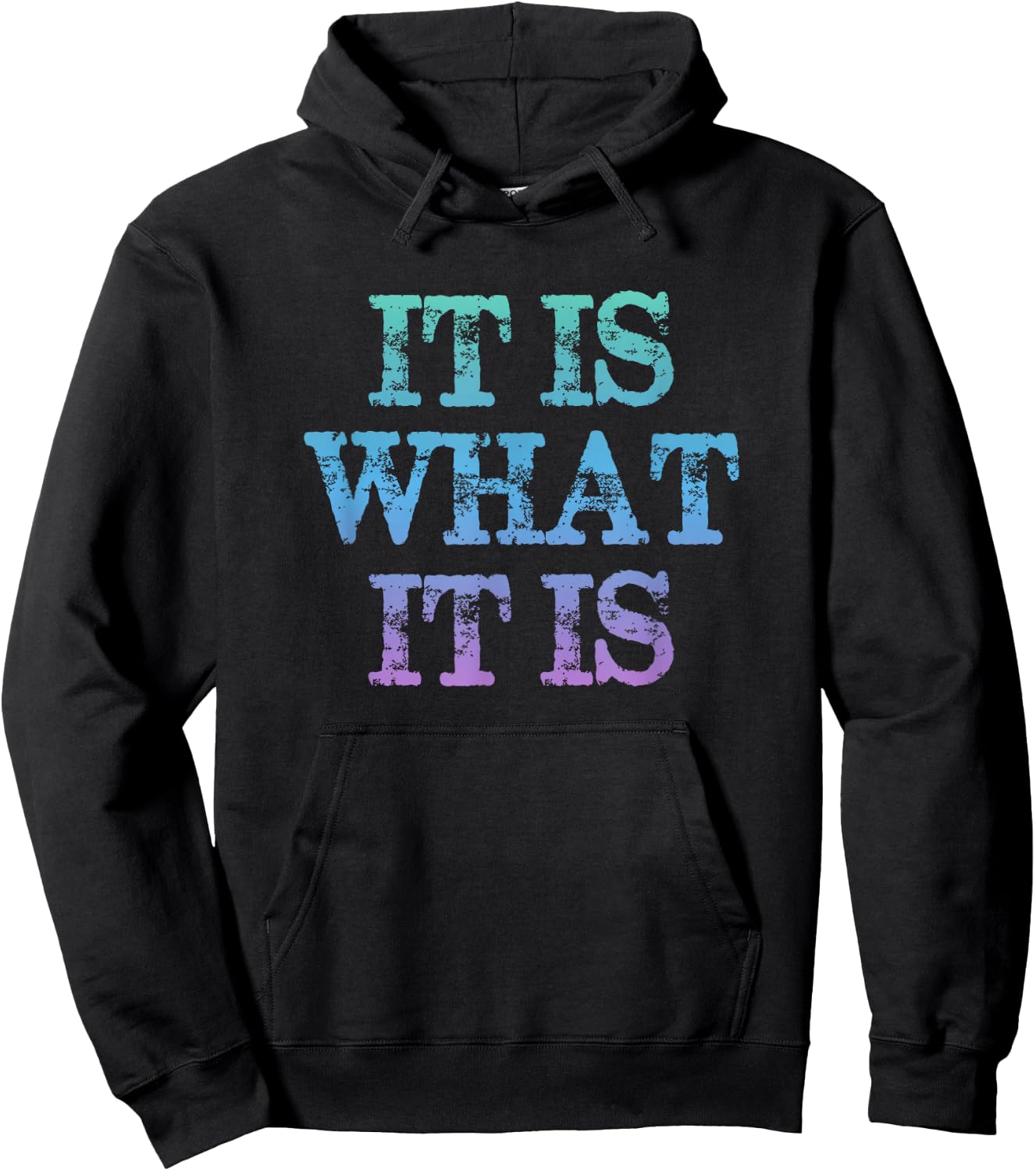 It Is What it Is / Fun Hoodie - Hoodie | Black