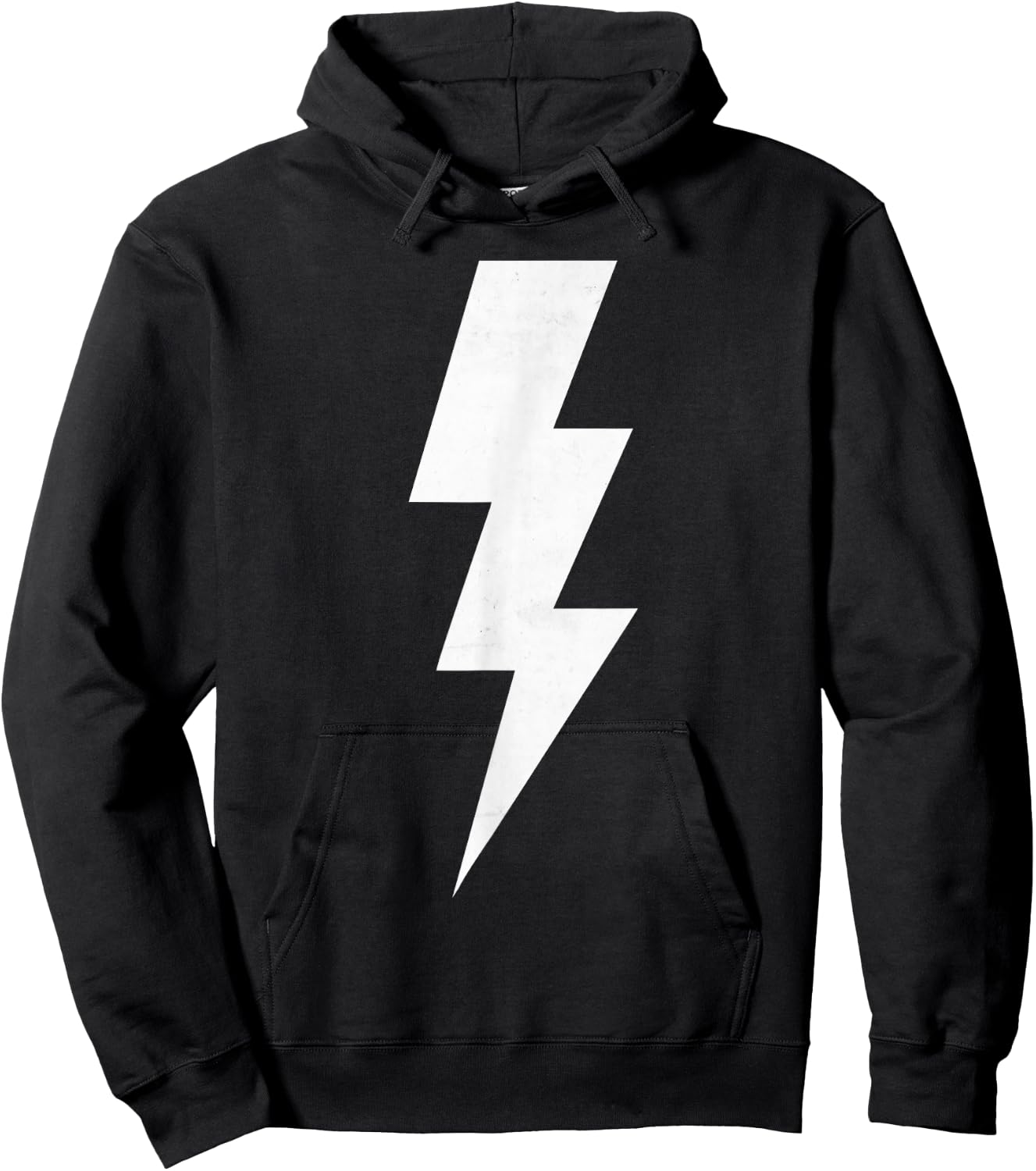 Electricity Power with Lightning Sign t shirt Hoodie - Hoodie | Black