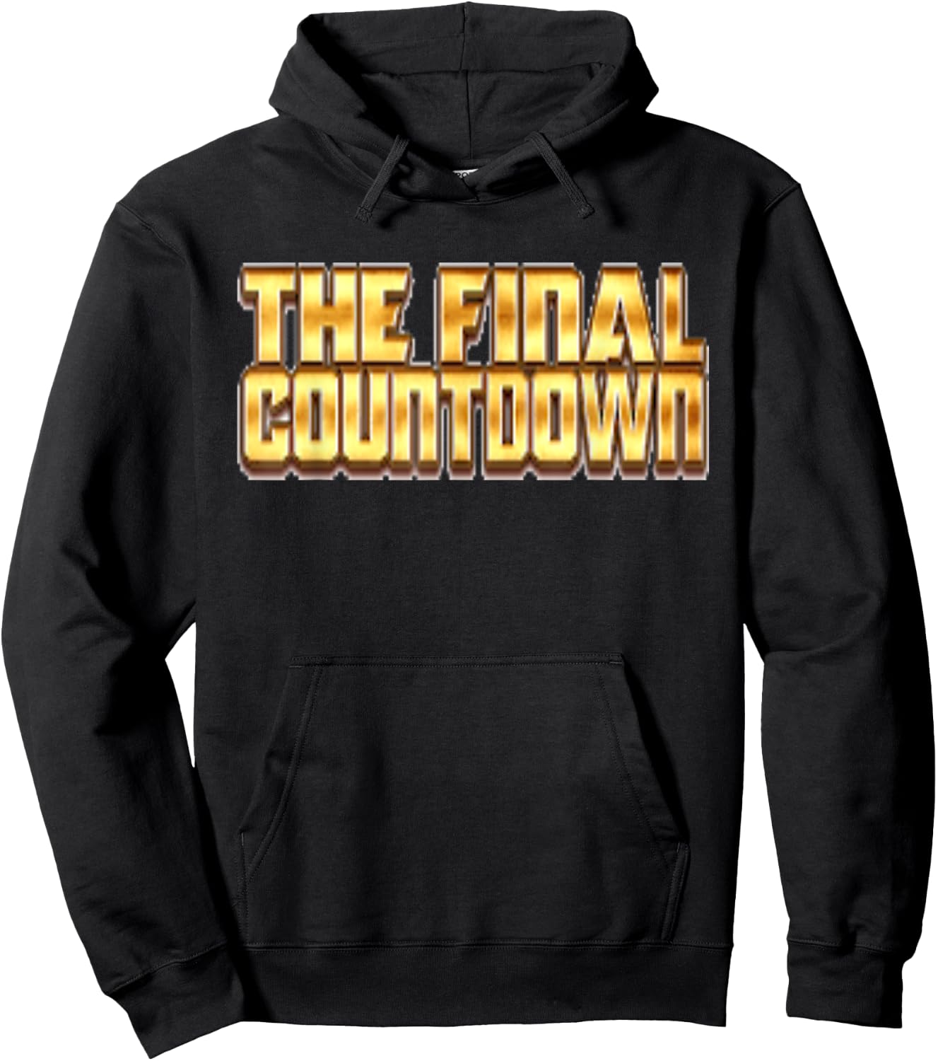 The Final Countdown Rock Shirt Hoodie - Hoodie | Black
