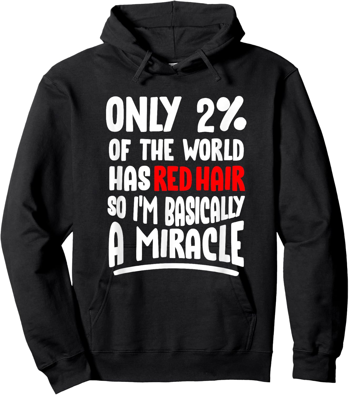 Redhead - Ginger Pride Red Hair Readhead Hoodie - Hoodie | Black