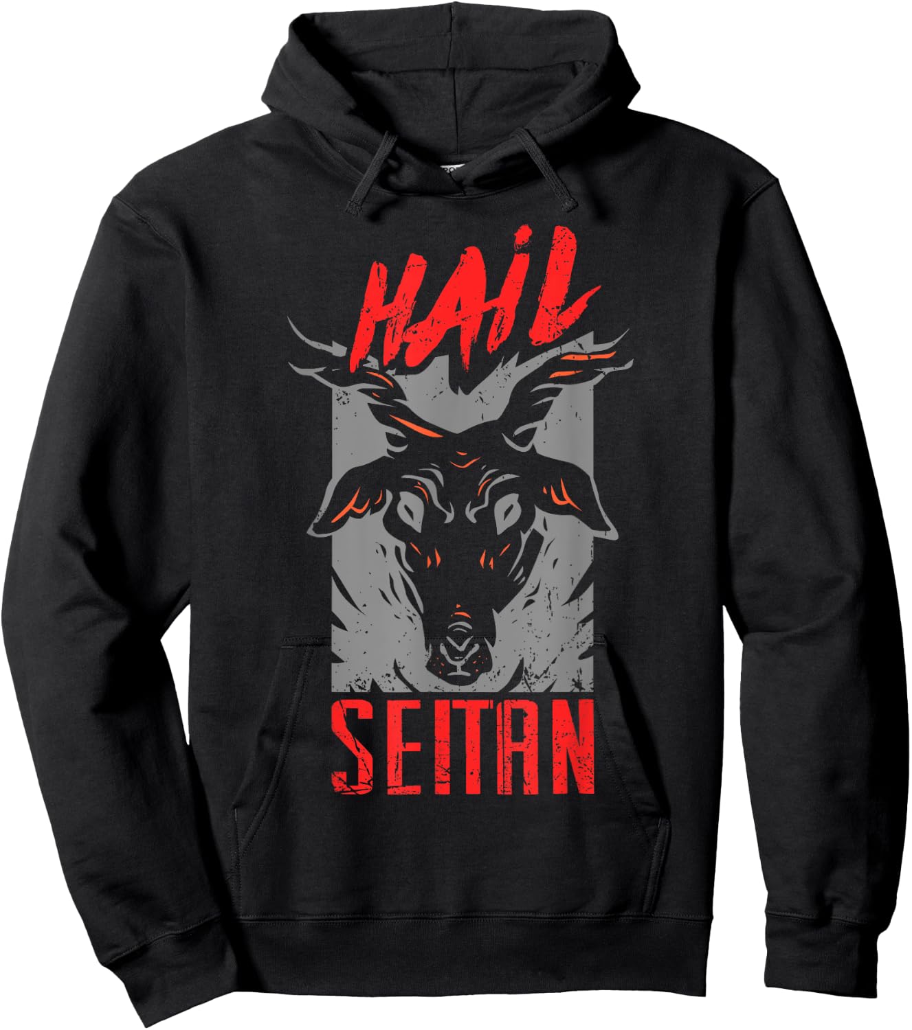 Seitanist Hail Seitan Go Vegan Protein Food Herbivore Shirt Hoodie - Hoodie | Black