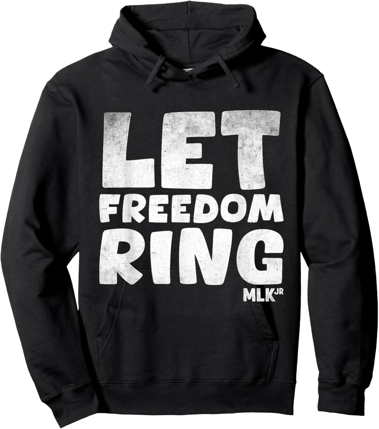 Let Freedom Ring MLK Day Black History Month BLM Men Women Hoodie - Hoodie | Black