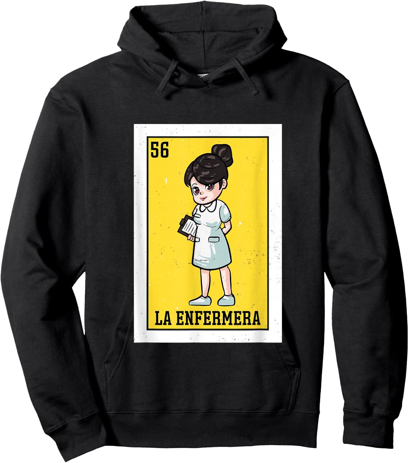 La Enfermera Hoodie - Hoodie | Black