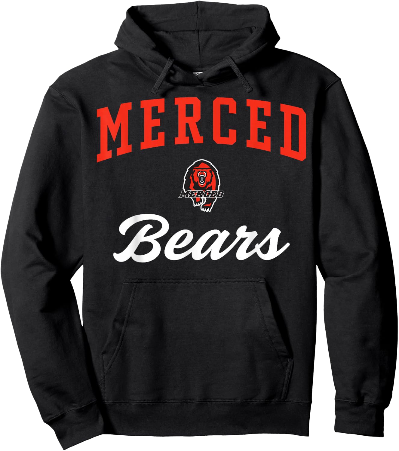 Merced High School Bears C3 Hoodie - Hoodie | Black