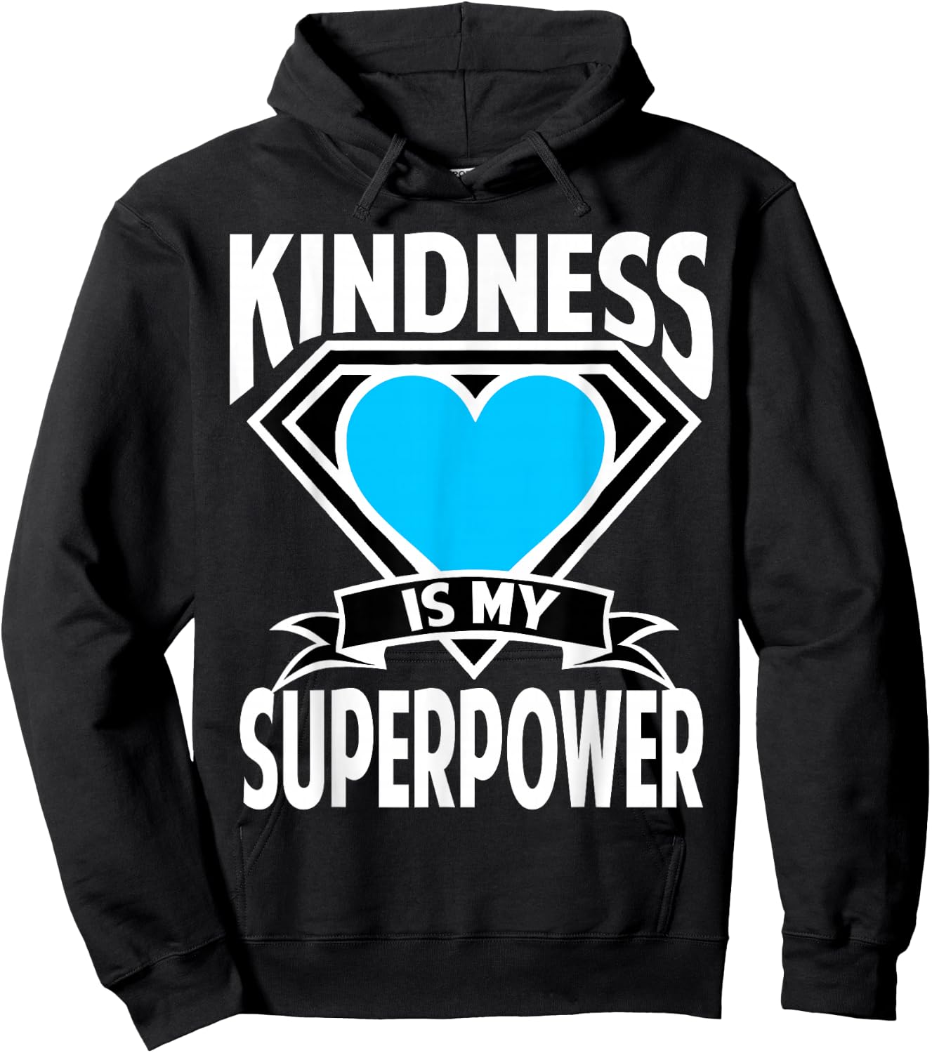 Kindness is My Superpower Choose Kind Anti Bullying Hoodie - Hoodie | Black