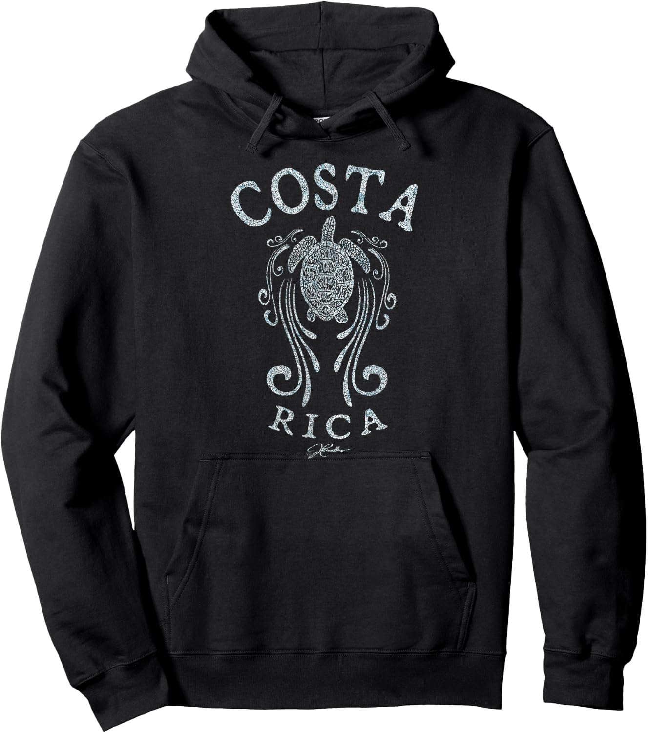 JCombs Costa Rica Sea Turtle Hoodie - Hoodie | Black