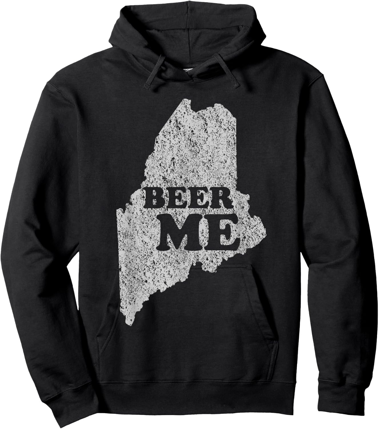 Beer Me Funny Beer Shirt Maine Hoodie - Hoodie | Black
