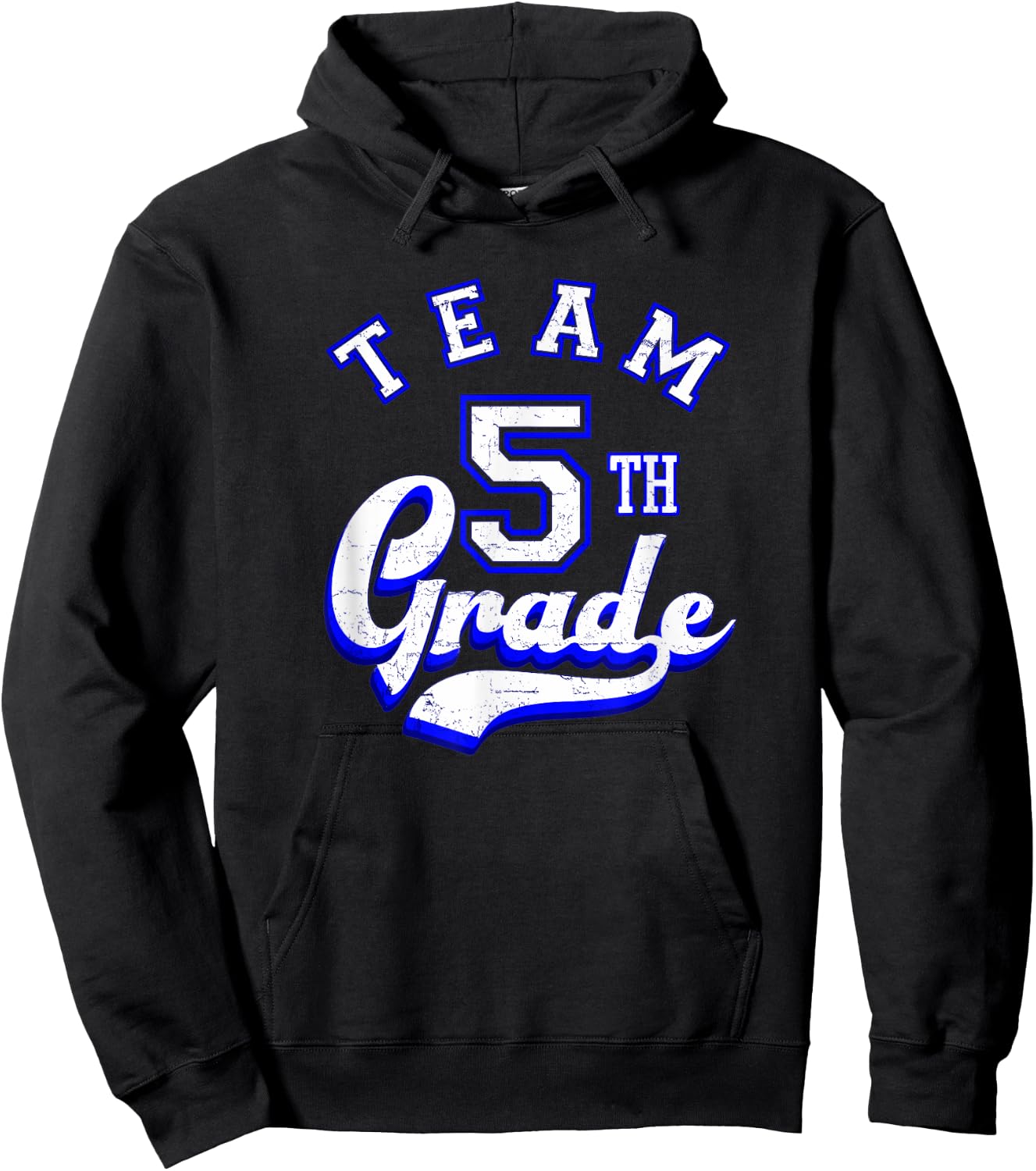 Team 5th Grade Fifth for Teacher or Students Women Kids Hoodie - Hoodie | Black