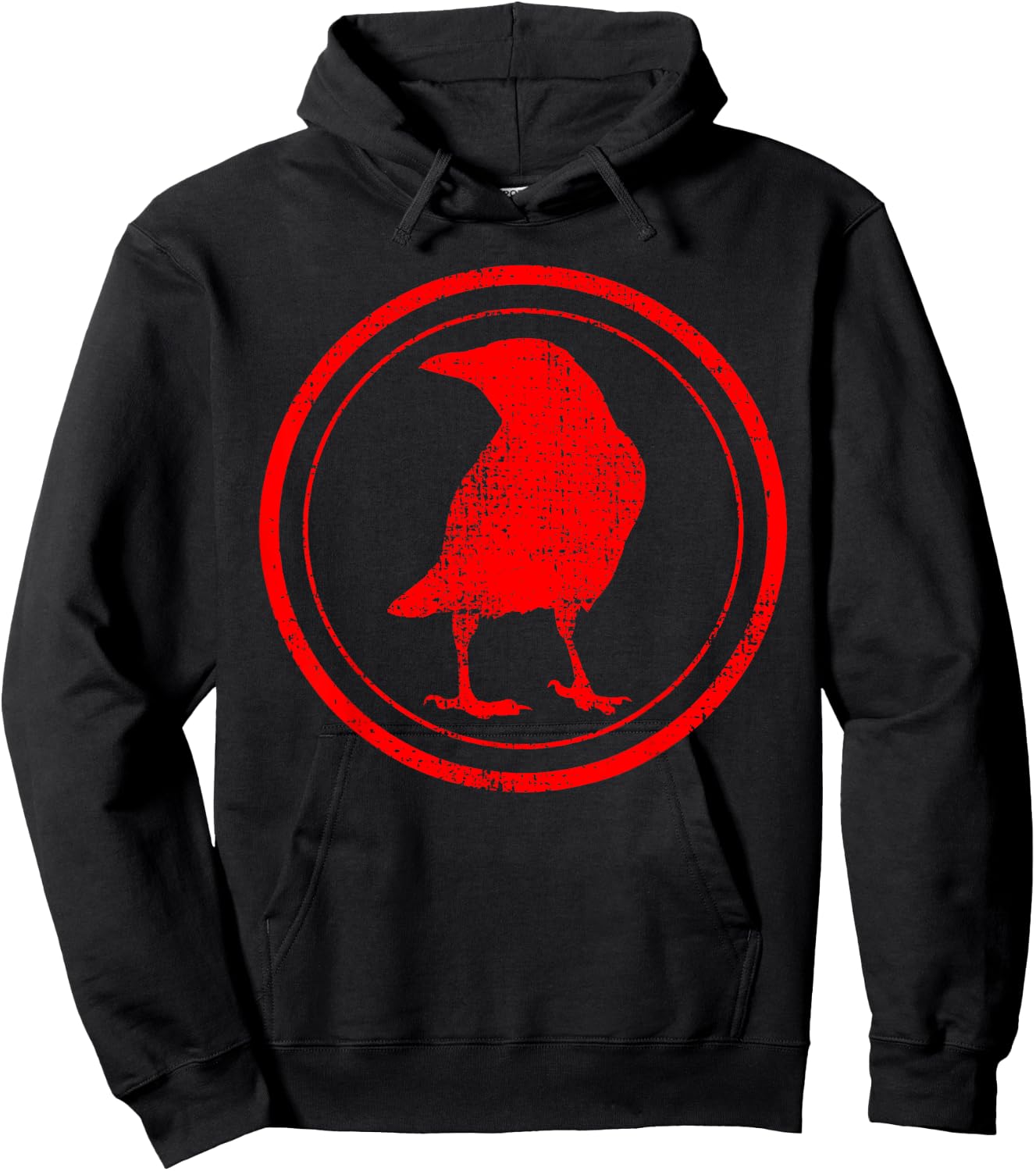 Crow Bird Lover Hoodie - Hoodie | Black