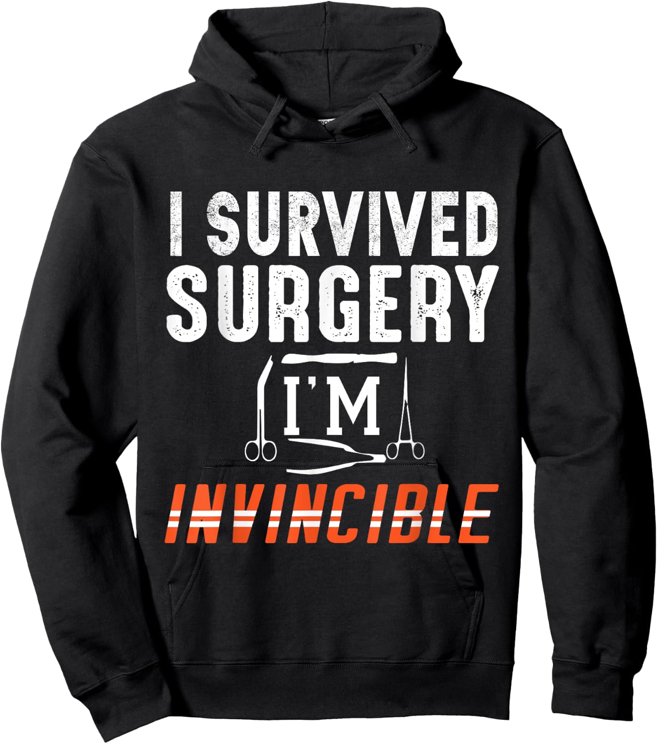 Funny Surgery Shirt Post Recovery Get Well Soon Basket Hoodie - Hoodie | Black