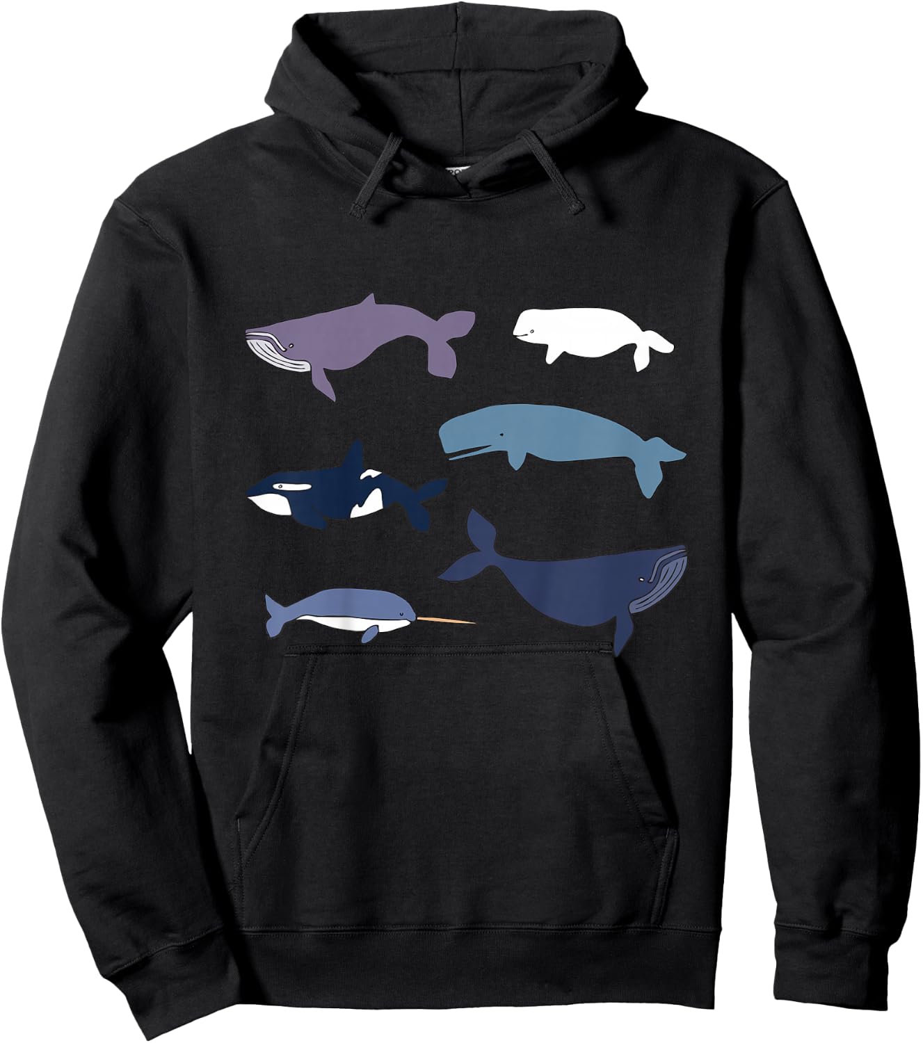 Whale Watching BLS Hoodie - Hoodie | Black