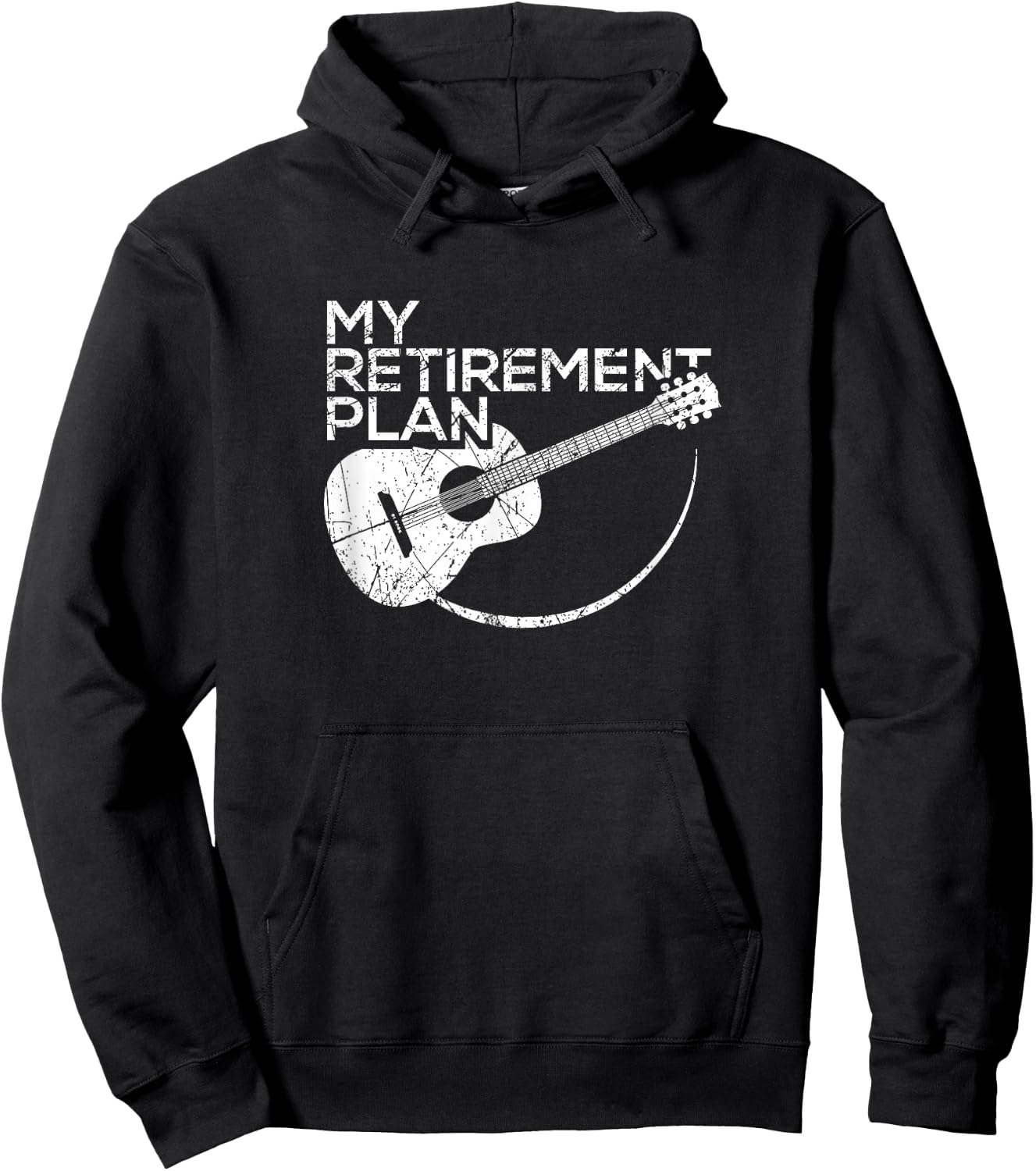 My Retirement Plan Guitar Funny Musicians Shirt Hoodie - Hoodie | Black