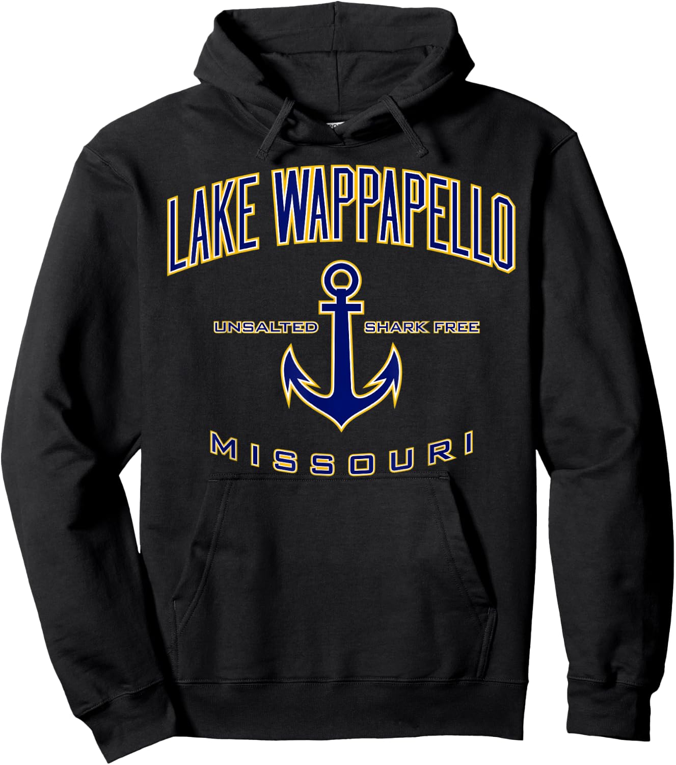 Lake Wappapello Missouri Hoodie - Hoodie | Black