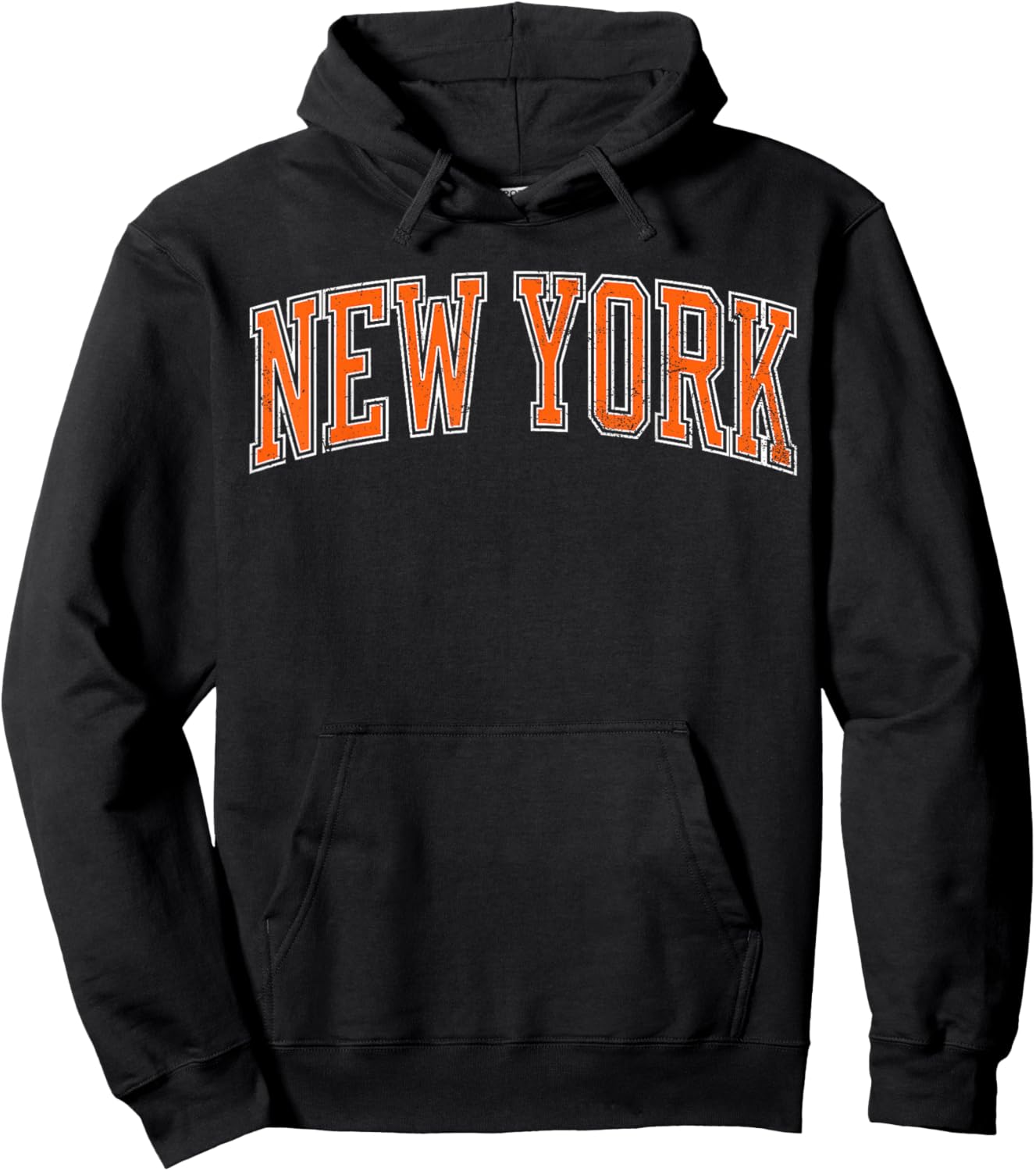 New York - Throwback Design - Classic Hoodie - Hoodie | Black