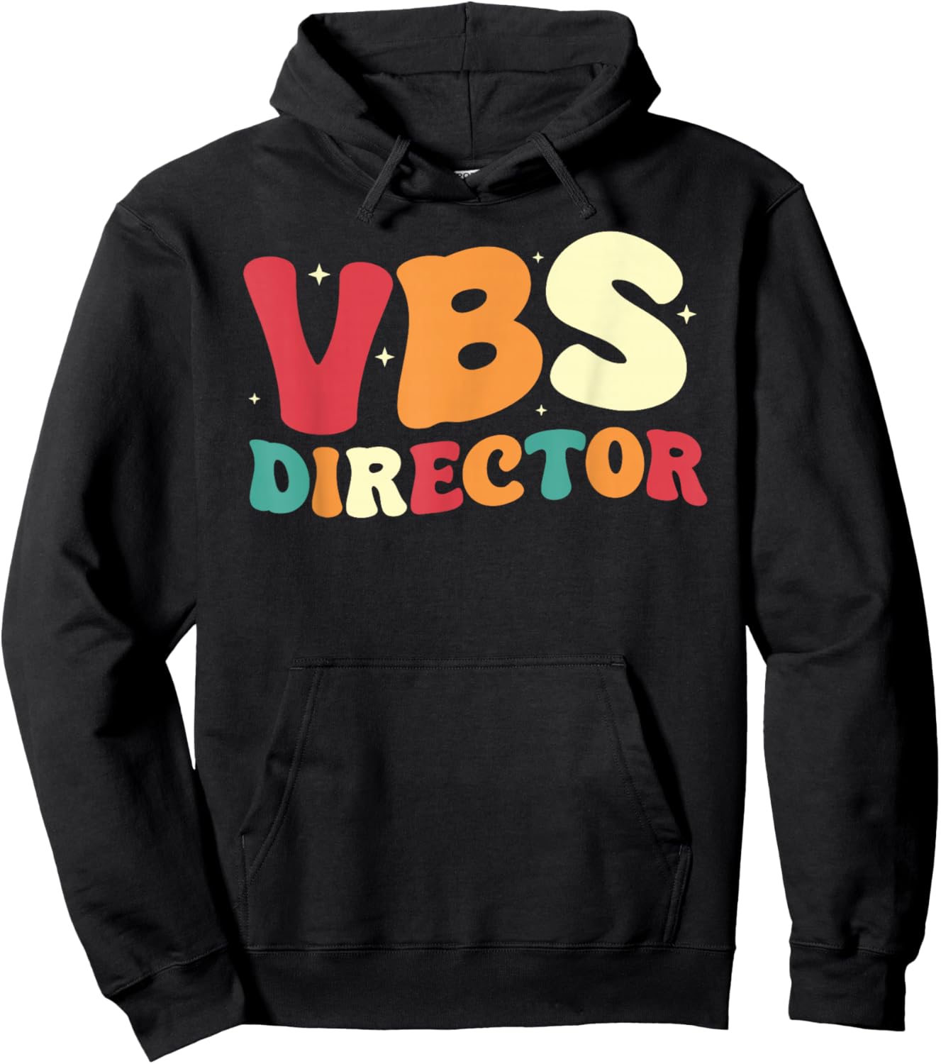 Vacation Bible School Groovy VBS Director Hoodie - Hoodie | Black