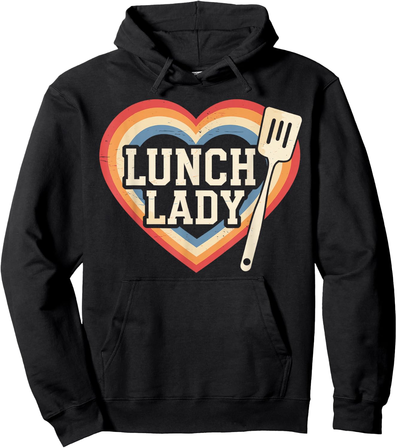 Lunch Lady Hoodie - Hoodie | Black