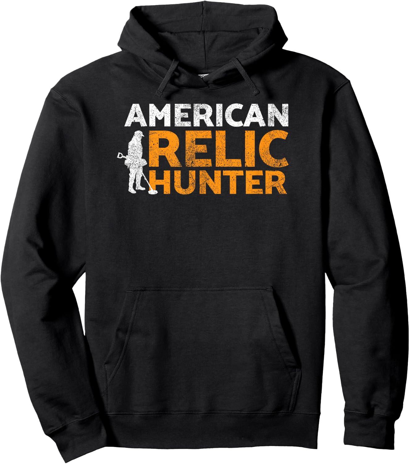 American relic hunter metal detecting Hoodie - Hoodie | Black