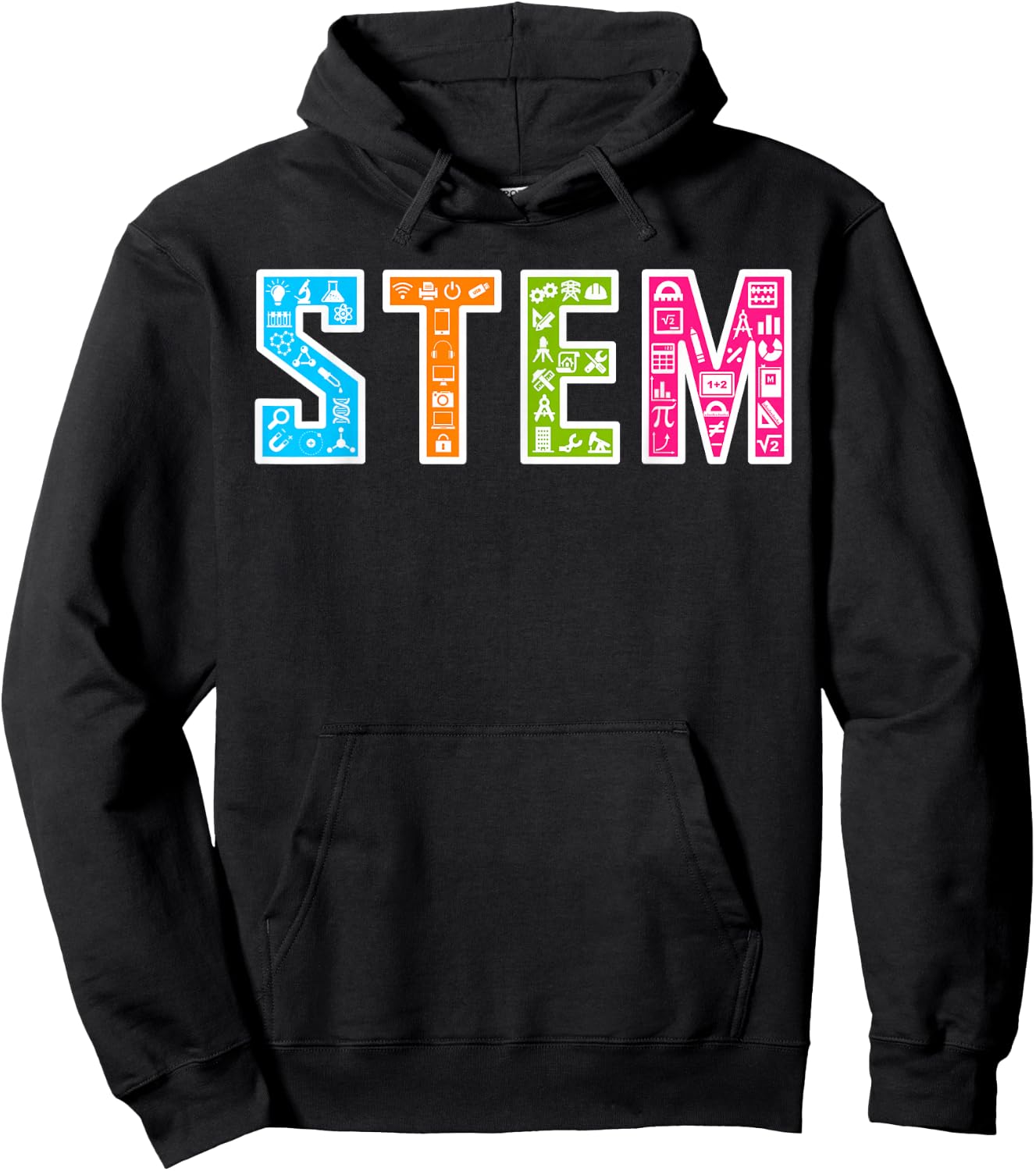 Kid's STEM Shirt and STEM Shirt Hoodie - Hoodie | Black