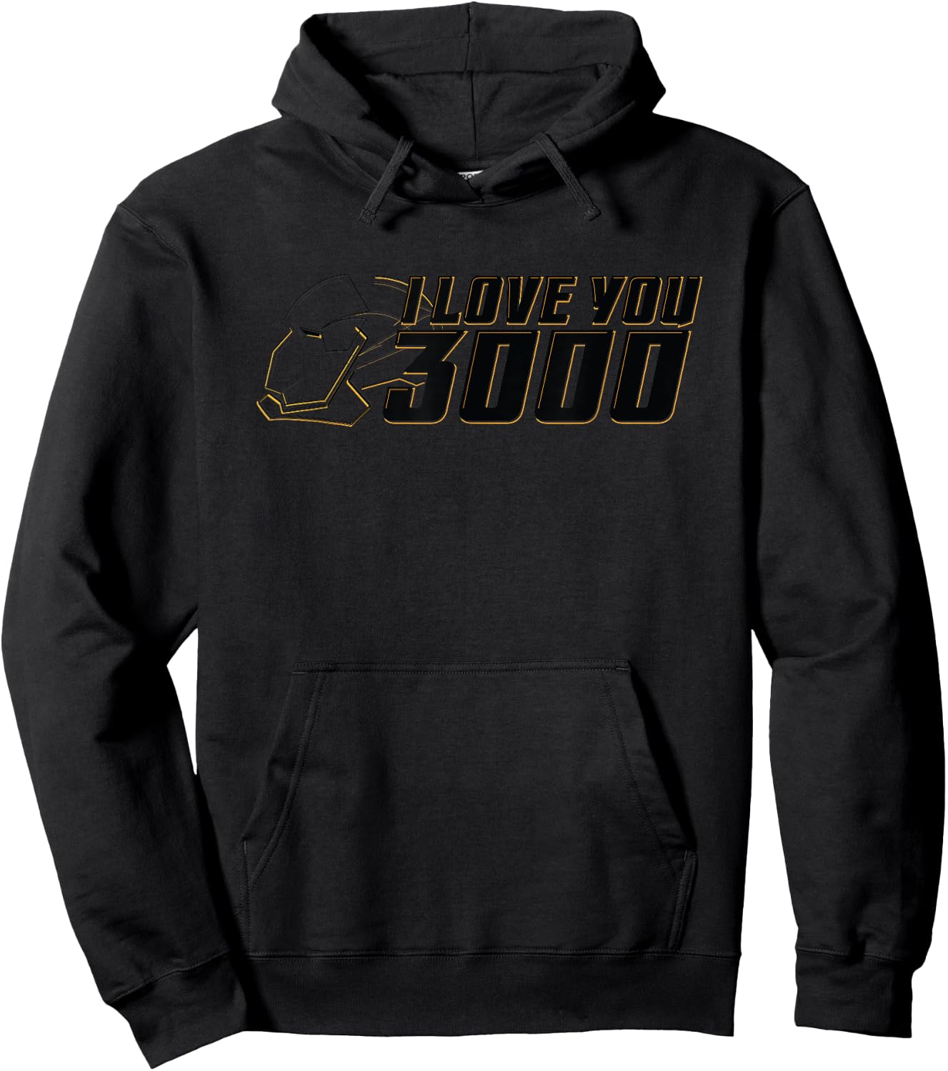 Marvel Avengers: Endgame "I Love You 3000" Helmet Highlight Hoodie - Hoodie | Black
