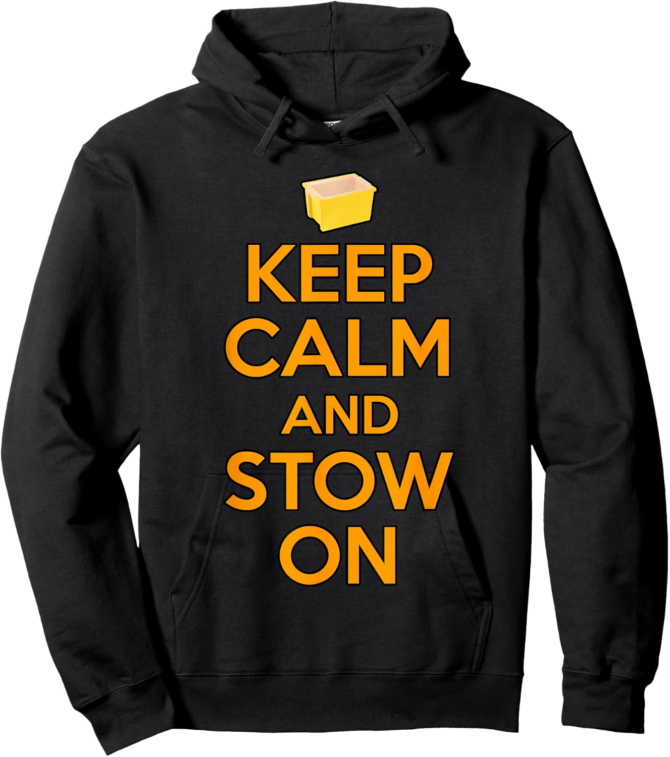 Keep Calm And Stow On For Stow Associates Hoodie - Hoodie | Black