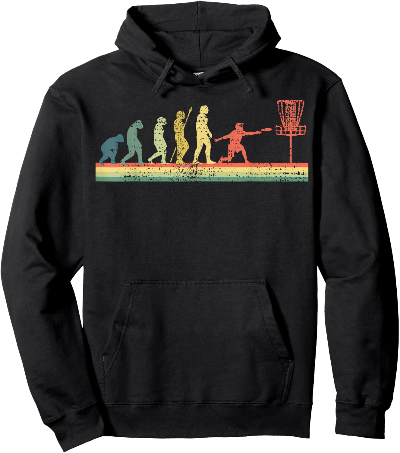 Disc Golf Funny Sports Gift Hoodie - Hoodie | Black